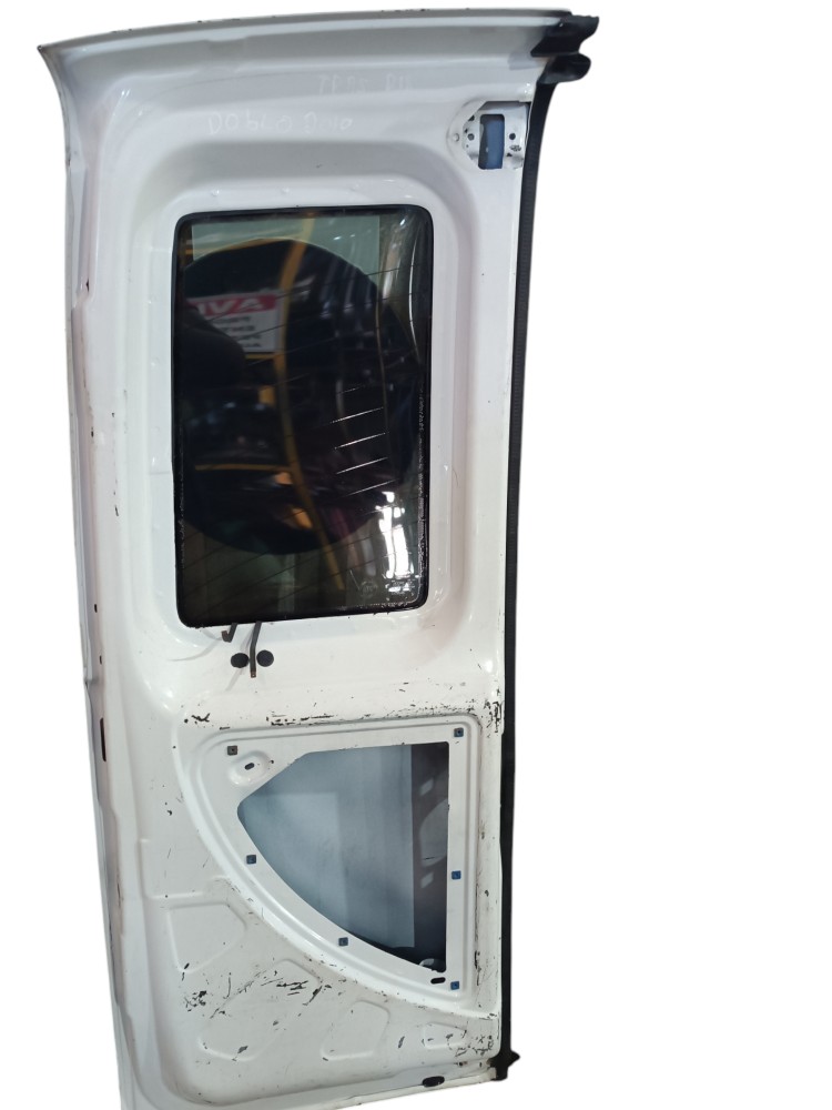 Porta Traseira Direita Fiat Doblo 1.4 2007 2008 2009 2010  Traseira Direito Branco 9