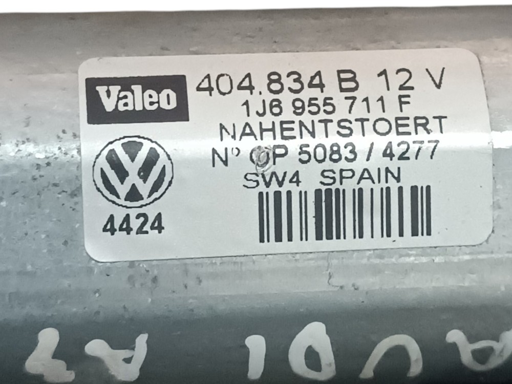 Motor Limpador Vodro Traseiro Audi A3 1999 2000 2001 2006 8