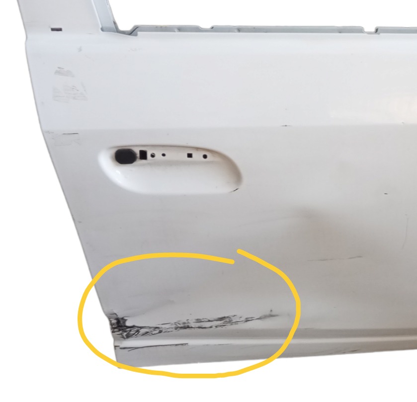 Porta Dianteira Direita Gm Ônix Joy 1.0 2017 A 2020 52147890 Dianteira Direito Branco 1