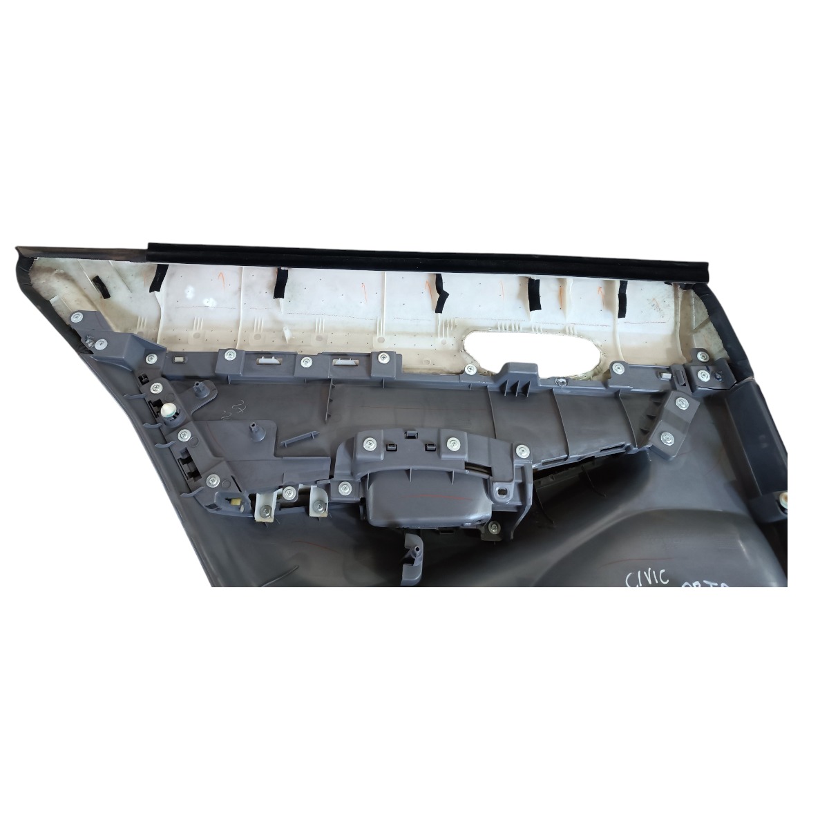 Forro Porta Traseira Direita Honda Civic 1.8 2008 2009 2010 Cinza 5