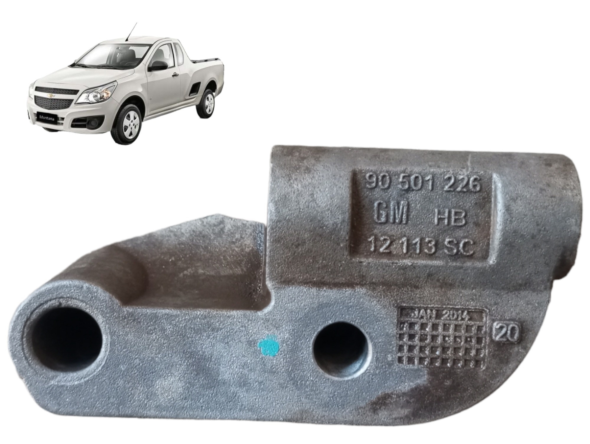 Suporte Alternador Gm Montana 1.4 2012 2013 2014 90501226 1