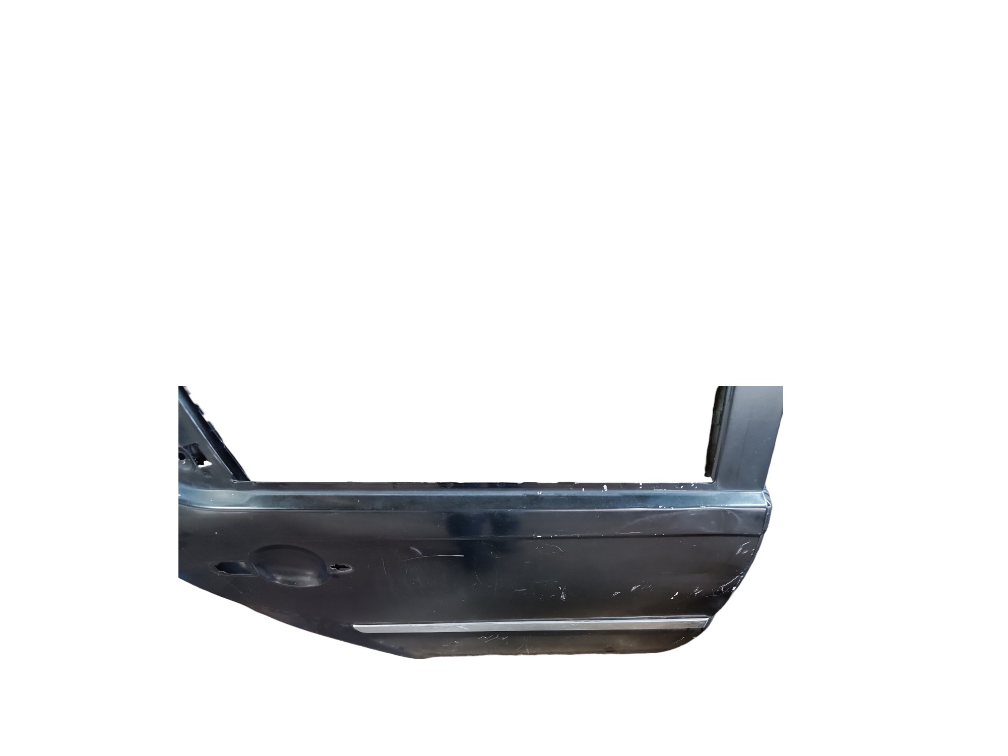 Porta Traseira Direita Fiat Siena 2008 2009 2010 2011 2012 Traseira Direito Preto 4
