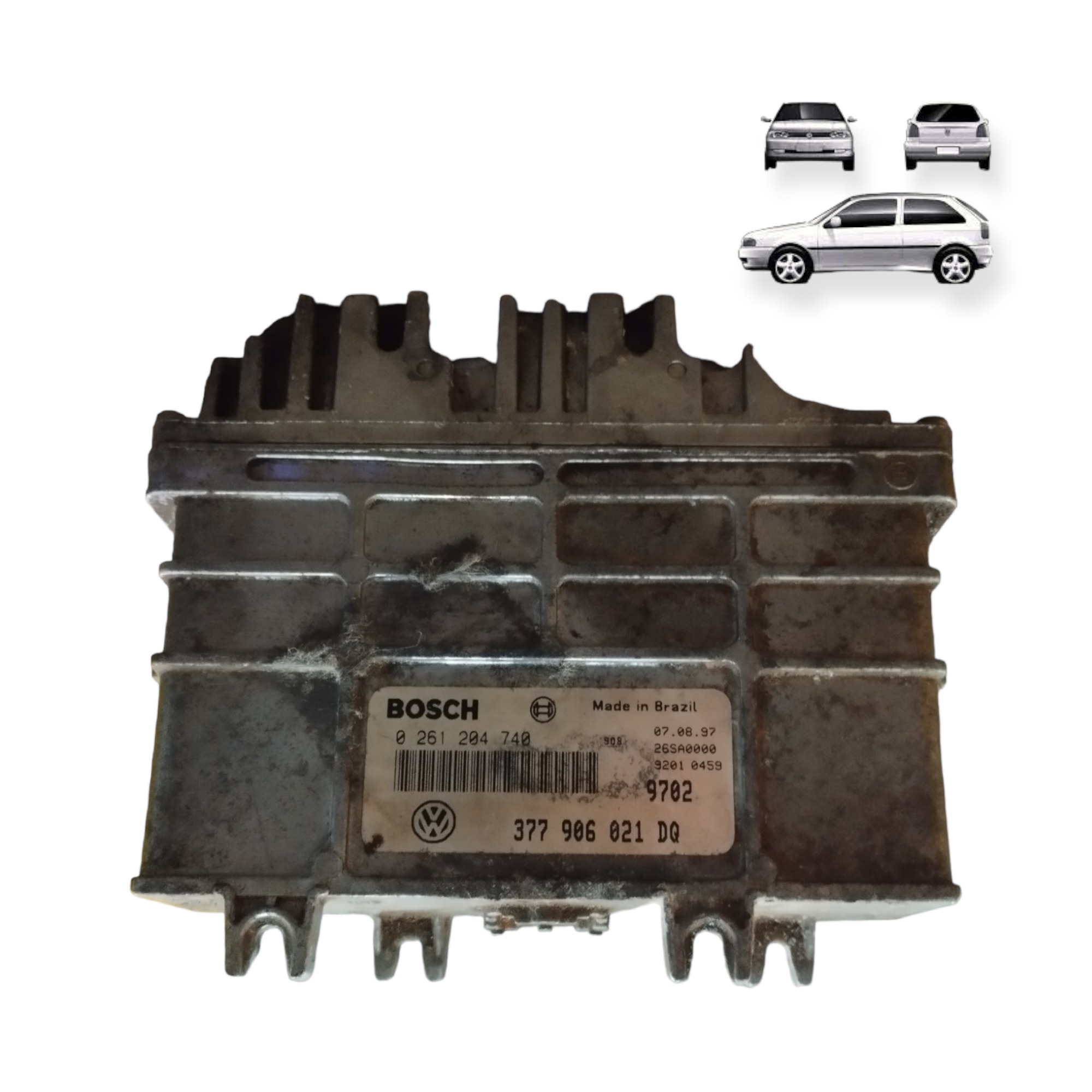 Modulo Injeção Eletrônica  1.0 8v Gol  1997 1998 1999 2000 1
