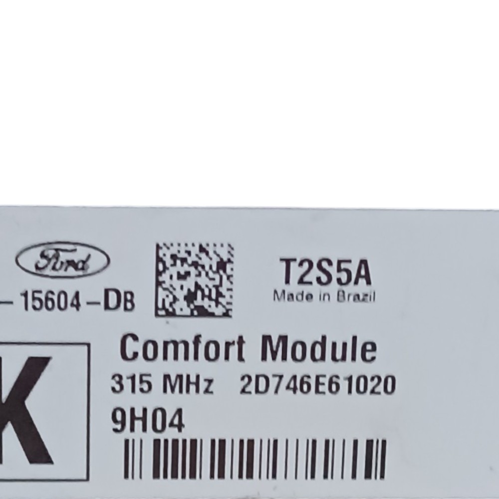 Módulo Central Conforto Trava Ford Ka 2008 2009 2013 8