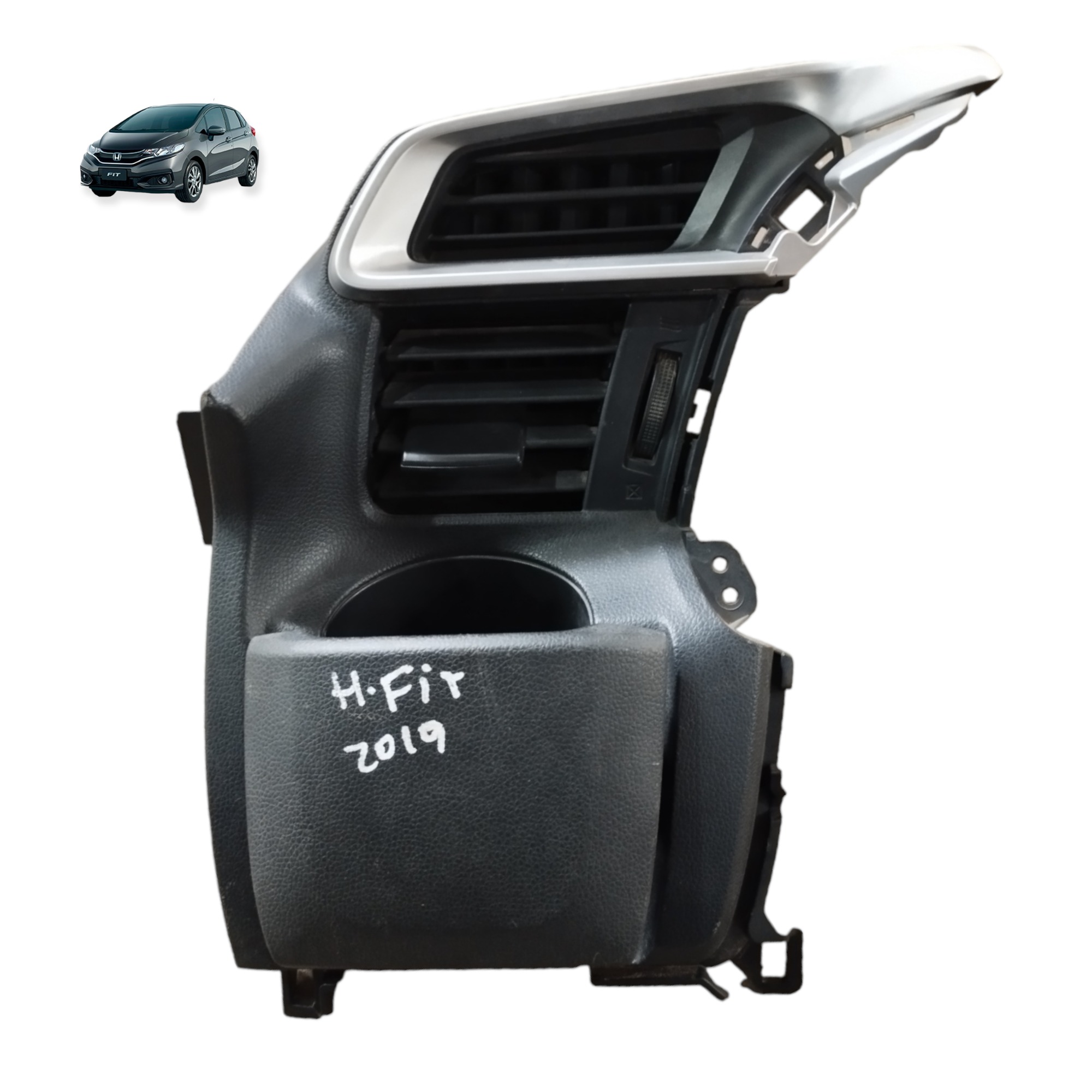 Moldura Difusor Porta Copos Honda Fit 1.5 Automático 2014 1