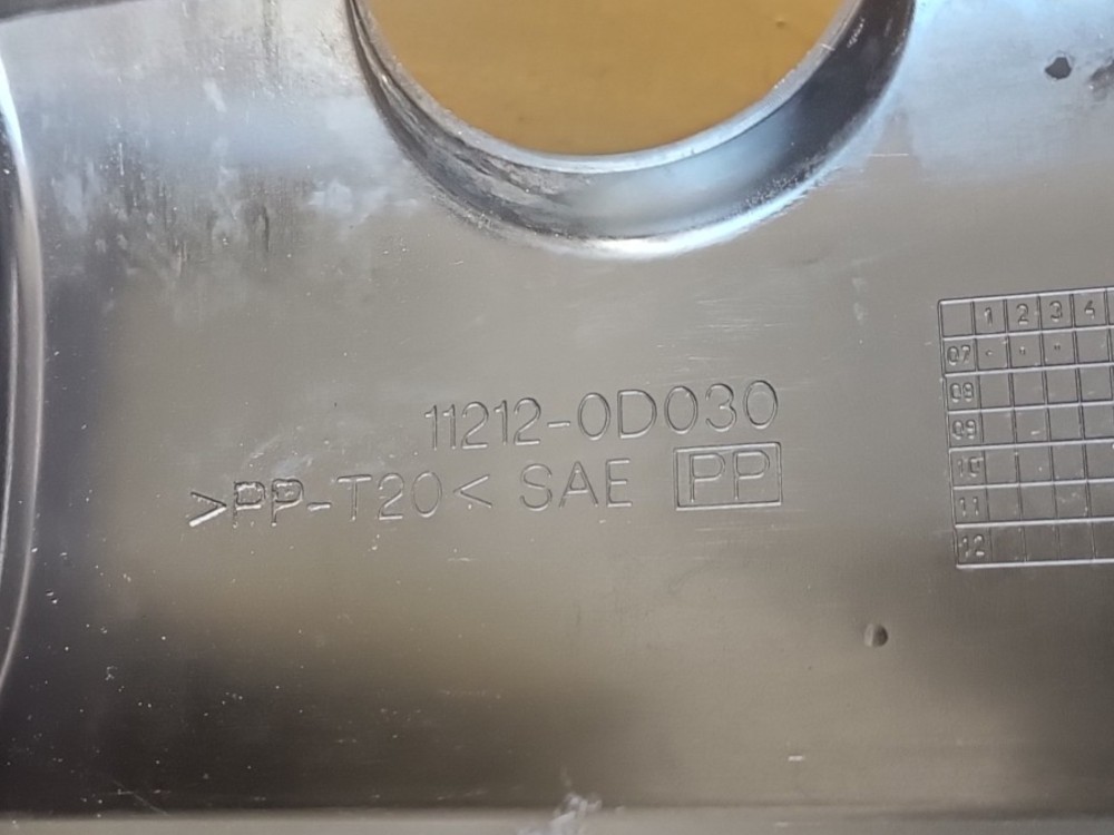 Tampa Capa Motor Toyota Corolla Fieder 1.8 112120d030 2003 3