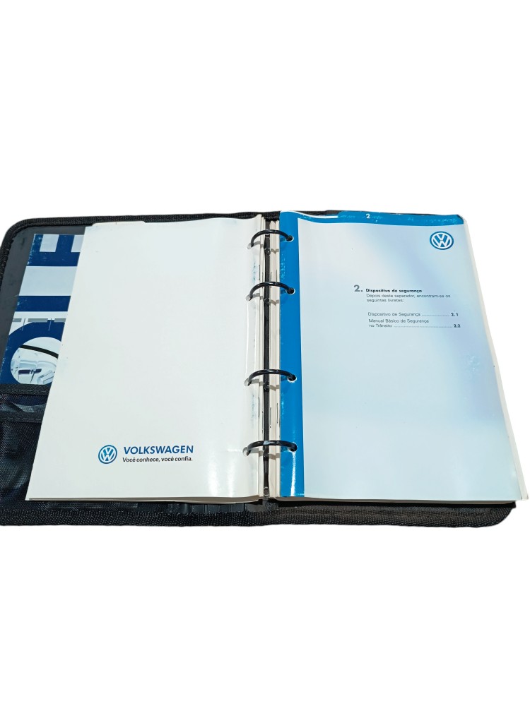 Manual Propietário Volkswagen Golf Sapão 1.6 2000 2001 2002 2
