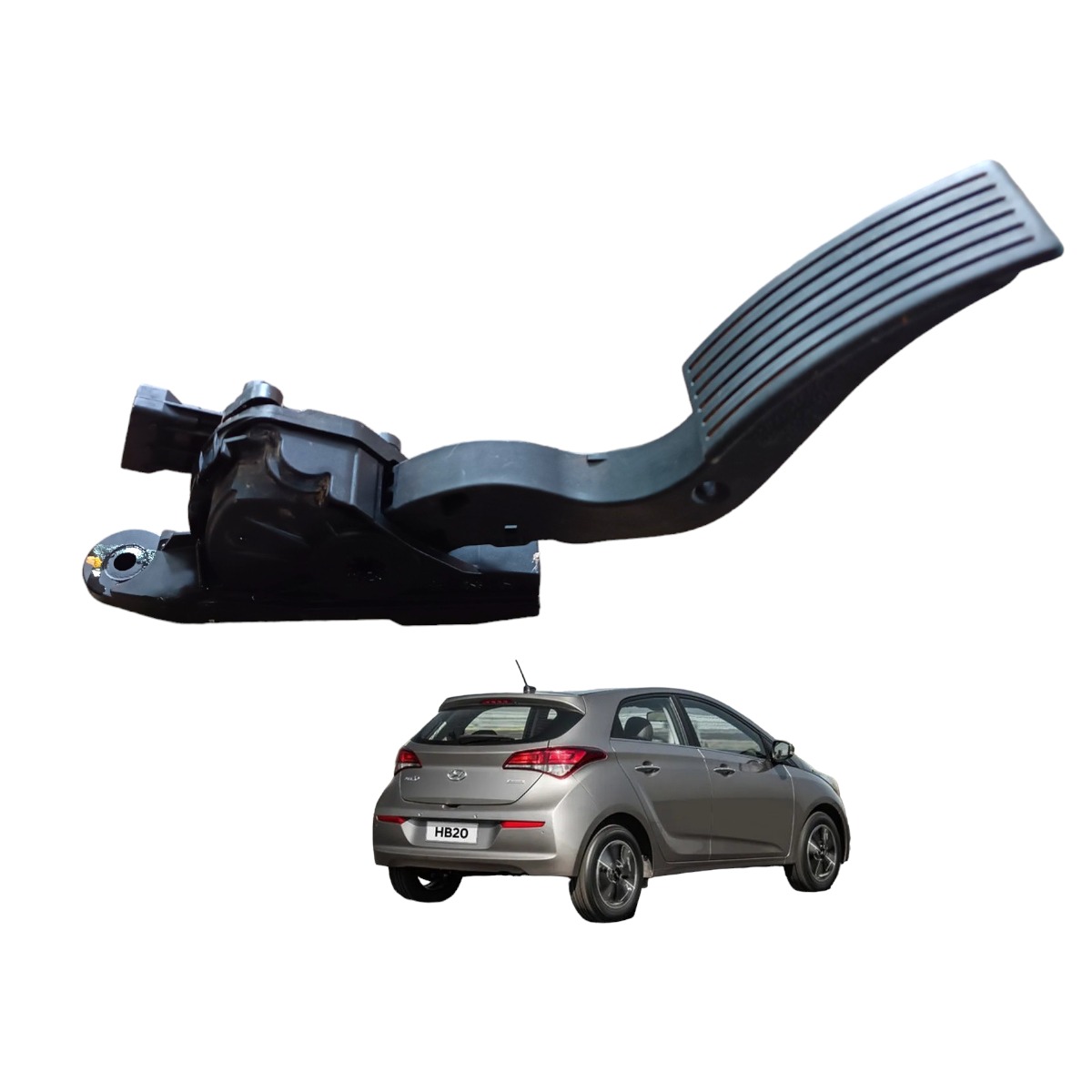 Pedal Acelerador Hyundai Hb20 1.0 3cc 2016 2017 2018 2019 1