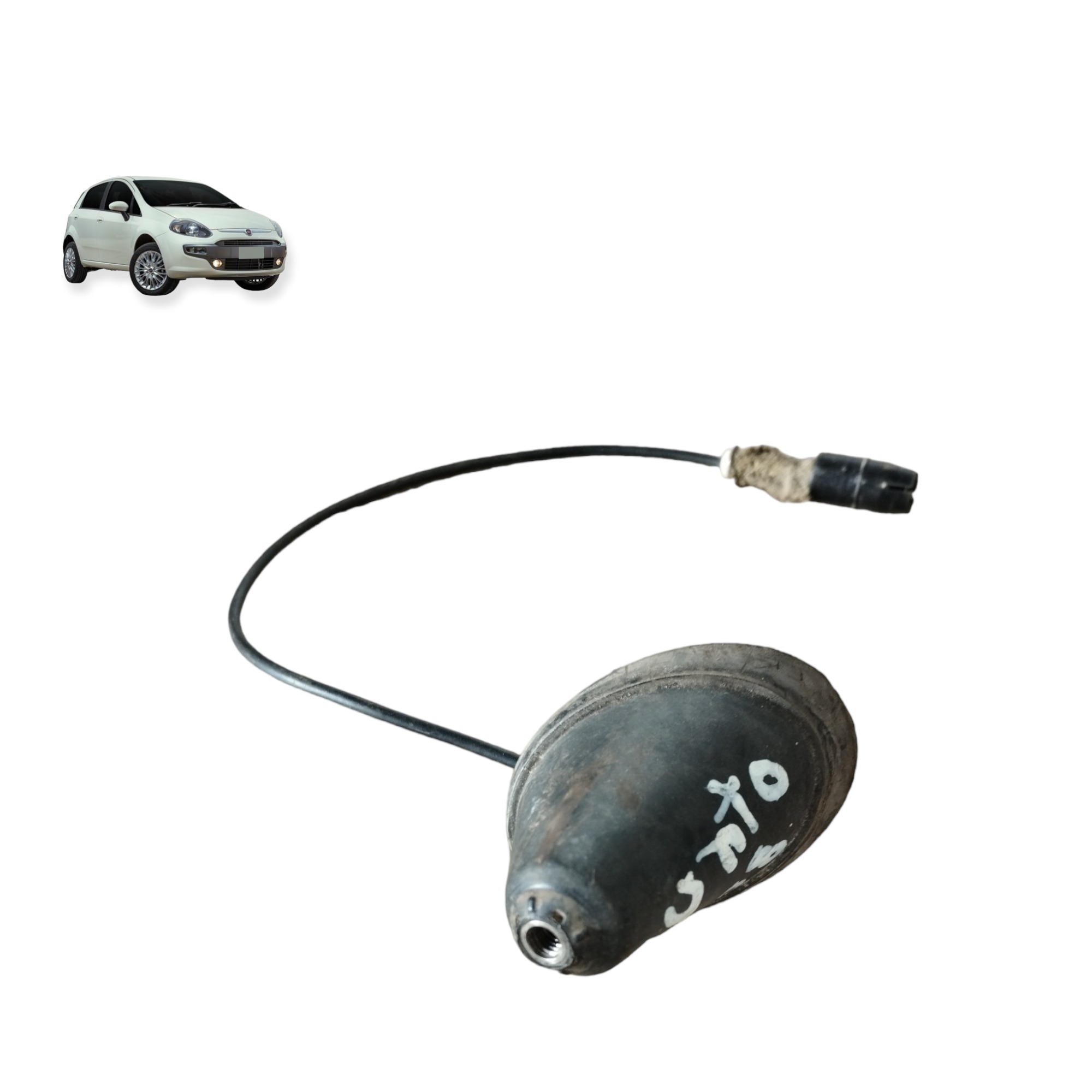 Suporte Base Antena Radio Fiat Punto Elx 1.4 Flex 2008  2009