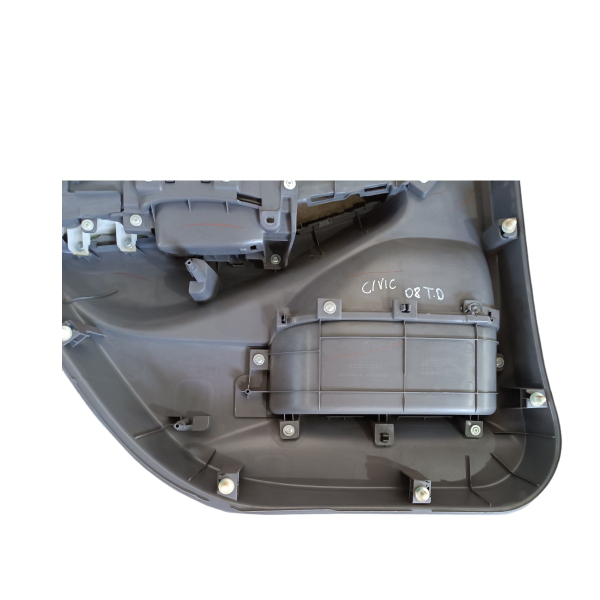 Forro Porta Traseira Direita Honda Civic 1.8 2008 2009 2010 Cinza 6