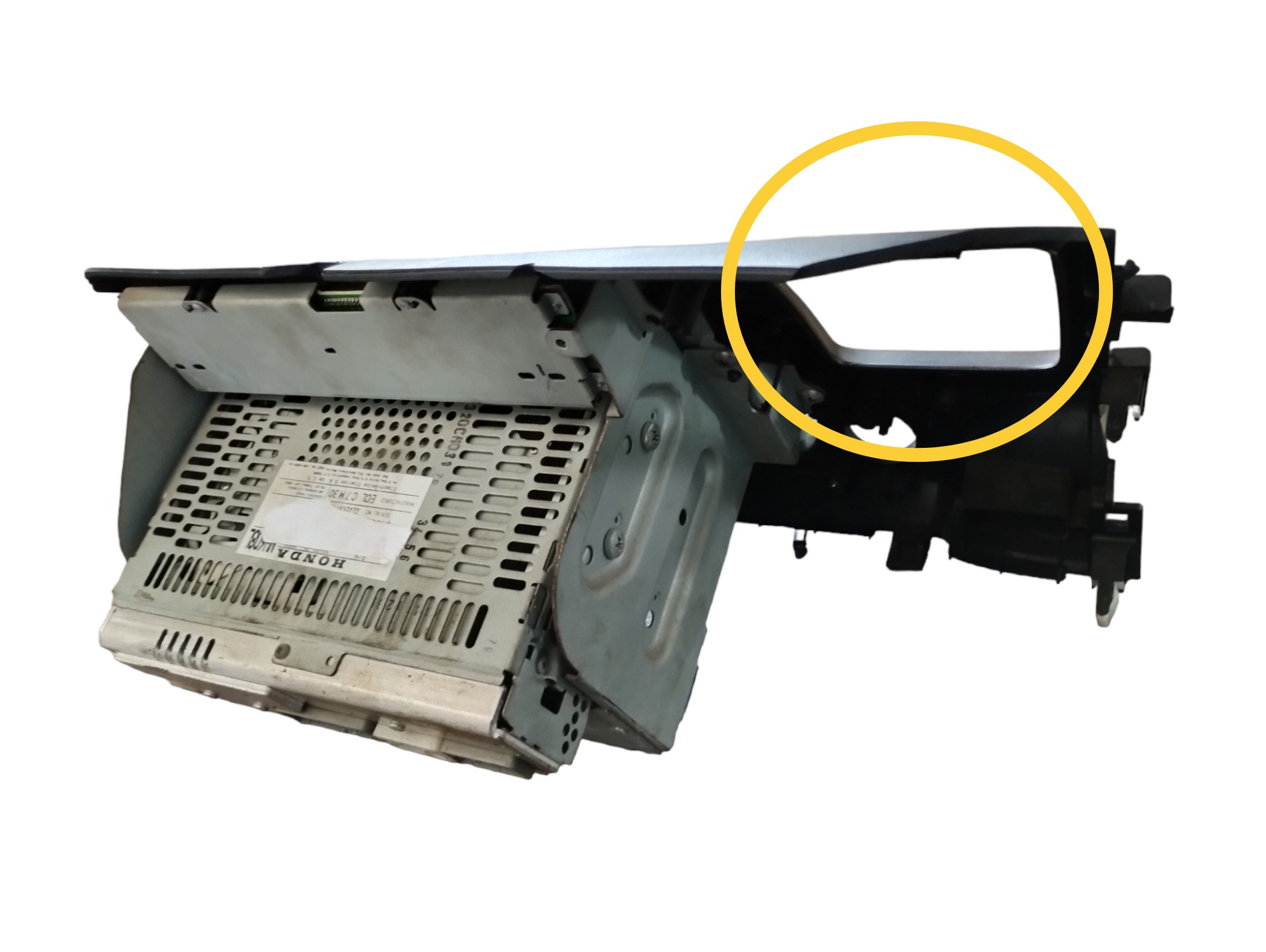 Radio Cd Player Honda Civic 1.8 Automático Gasolina 2007 8