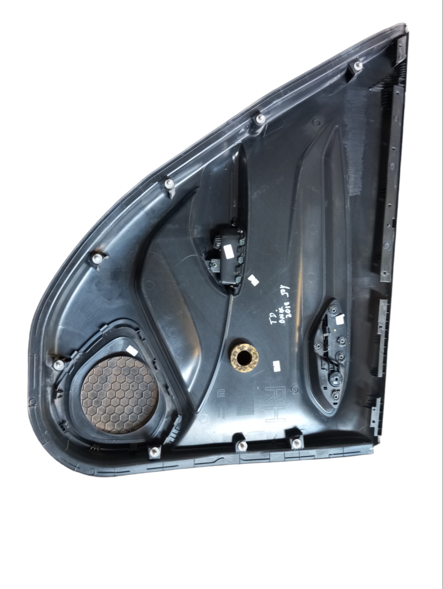 Forro Porta Traseiro Direito Gm Ônix 1.0 2017 A 2020 Bbw3163 Preto 6
