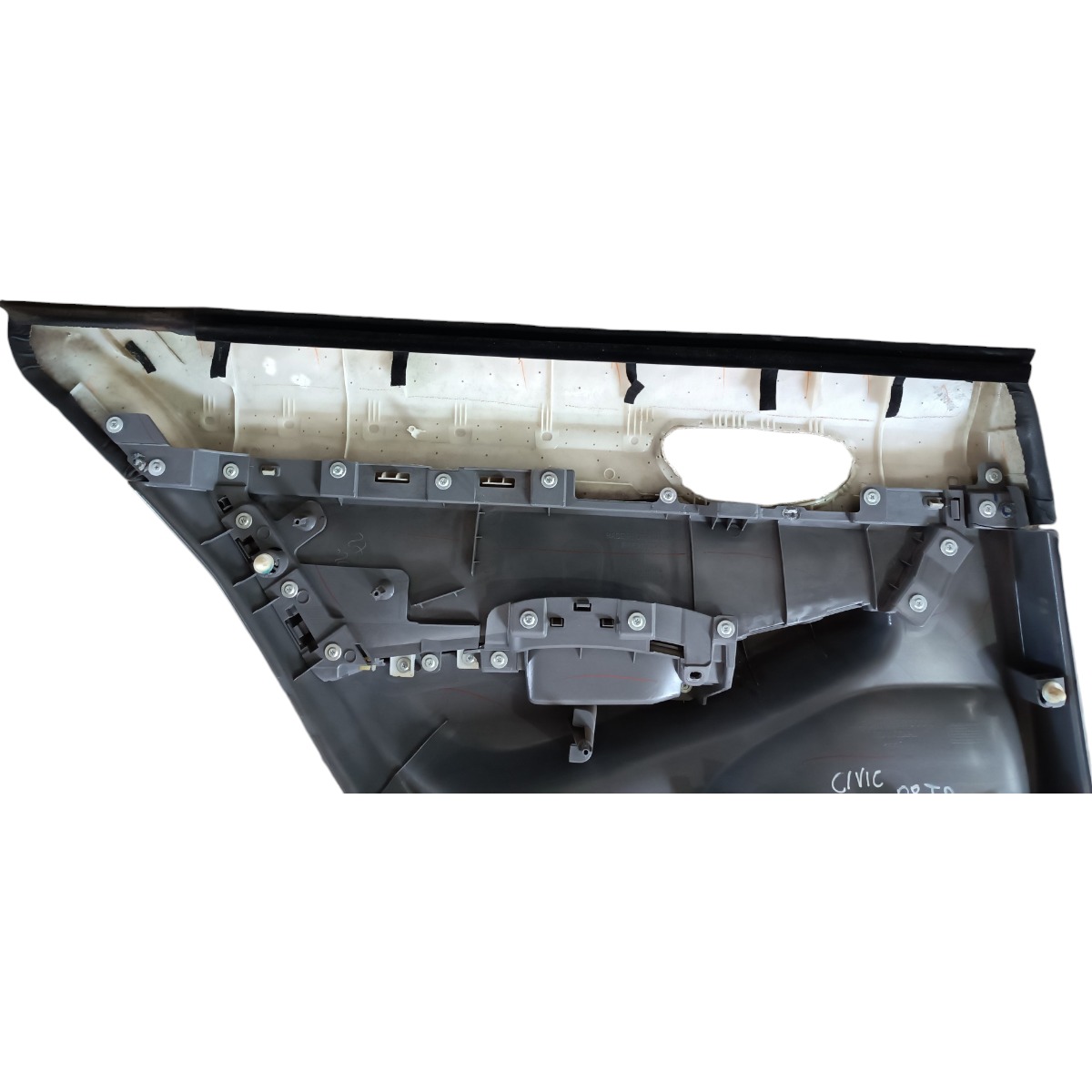 Forro Porta Traseira Direita Honda Civic 1.8 2008 2009 2010 Cinza 9