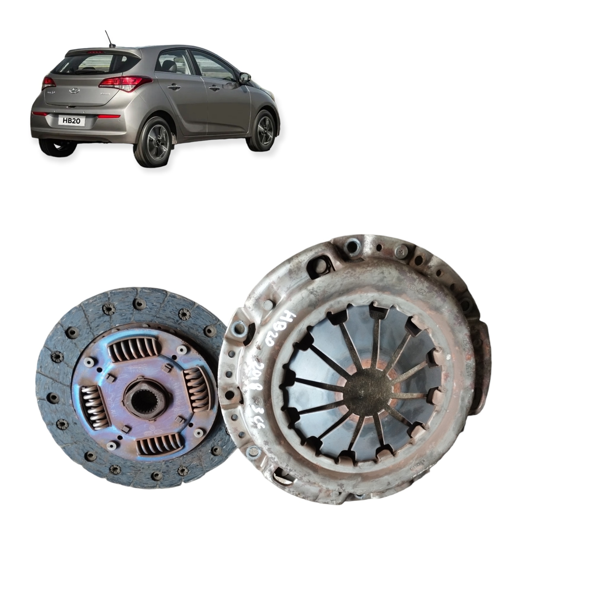 Kit Embreagem Hyundai Original Hb20 2016 A 2019