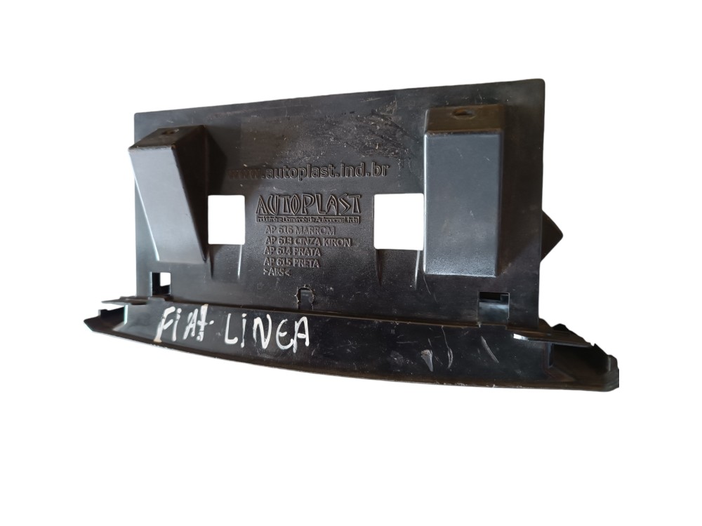 Moldura Acabamento Painel Radio Fiat Linea 2010 2011 2012 6
