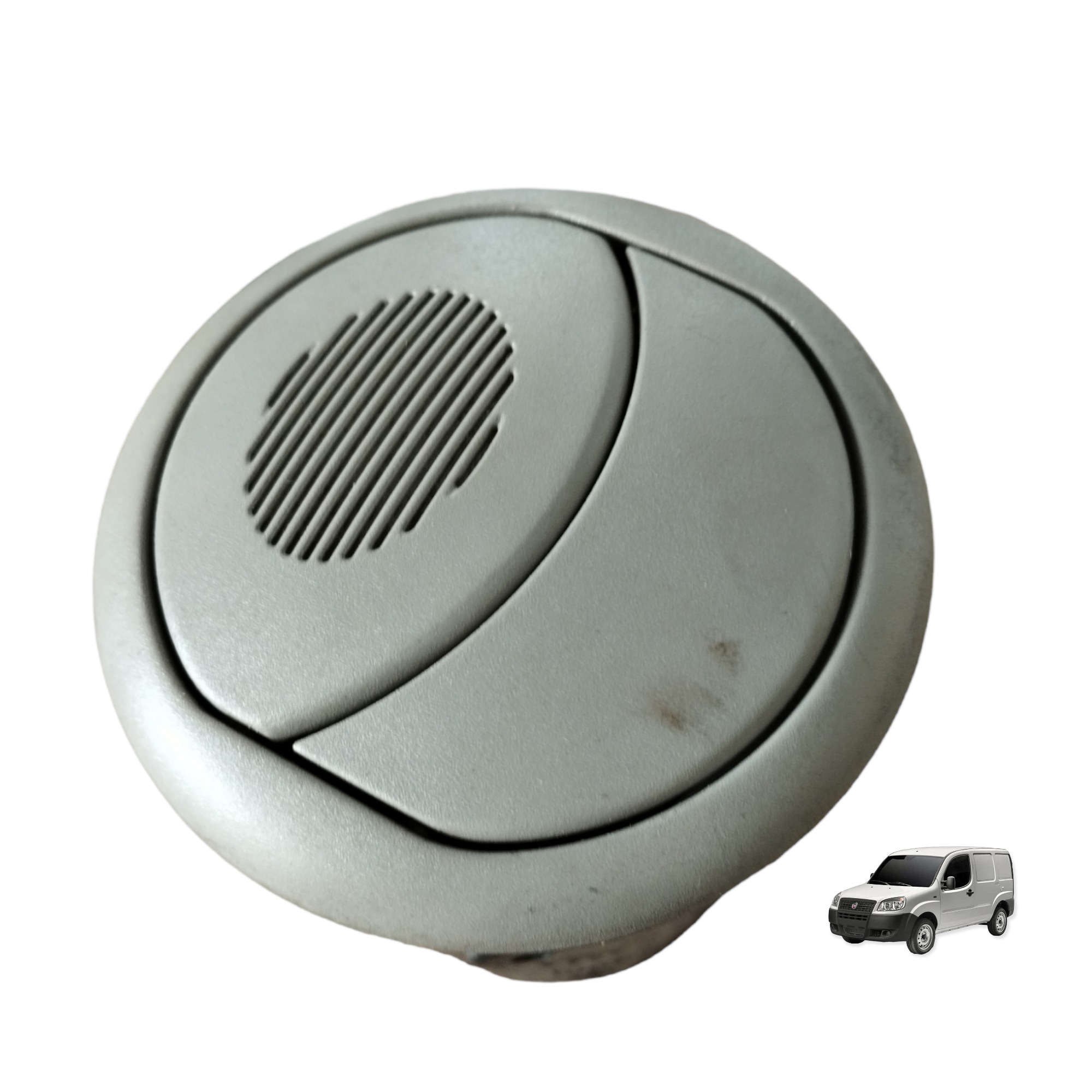 Difusor Ar Painel Central Fiat Doblo 2005 1.4 Flex 225363