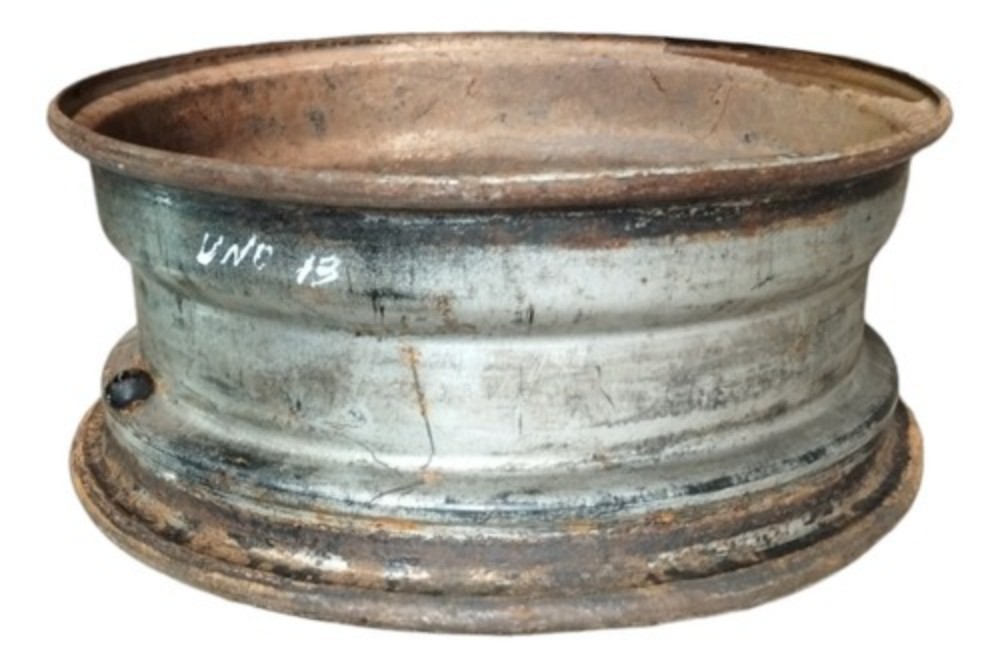 Roda De Ferro Aro 13 Fiat Uno 4 Furos Preta 2000 2001 2002 17