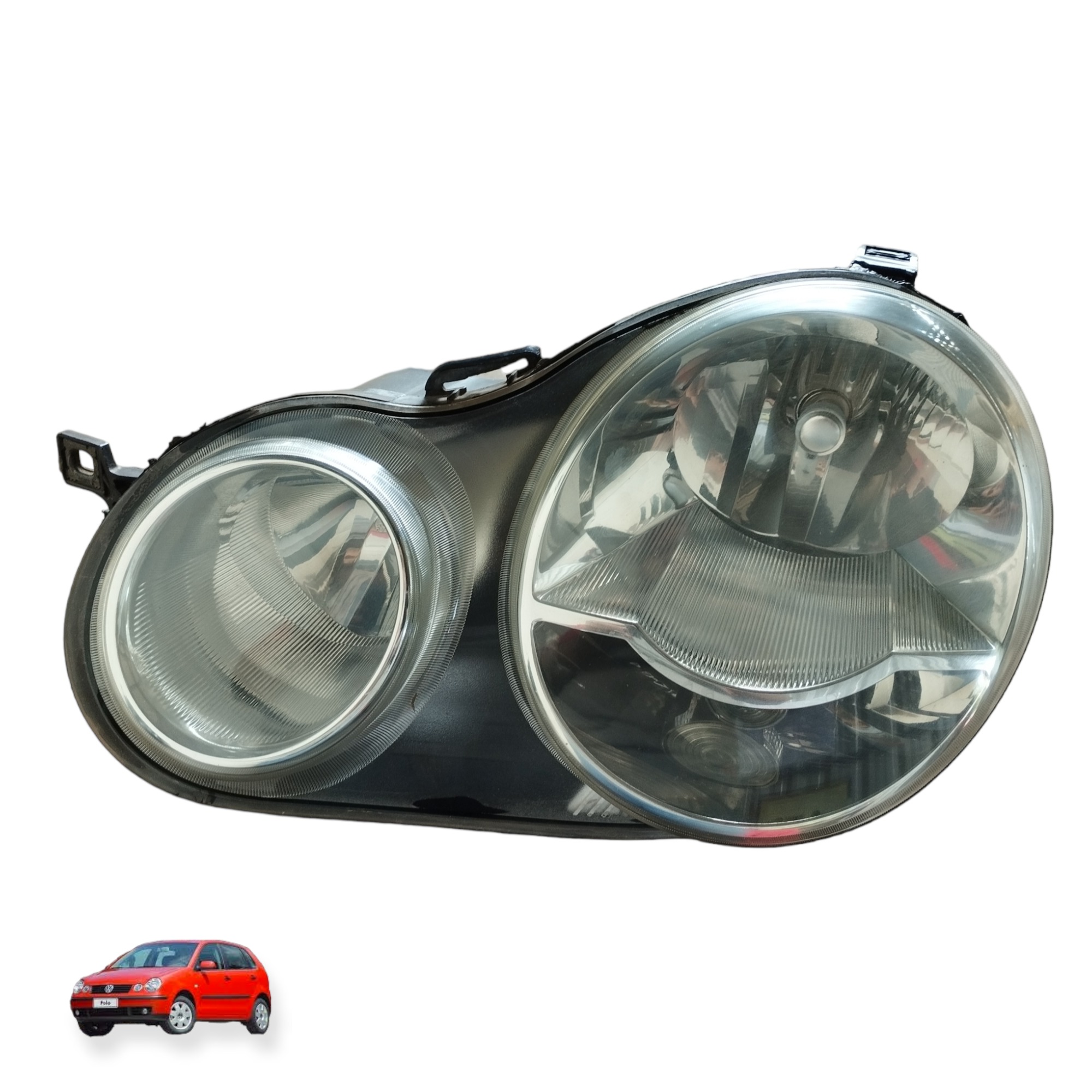 Farol Dianteiro Esquerdo Polo Gasolina 2002 2003  2004  2005 Esquerdo 1