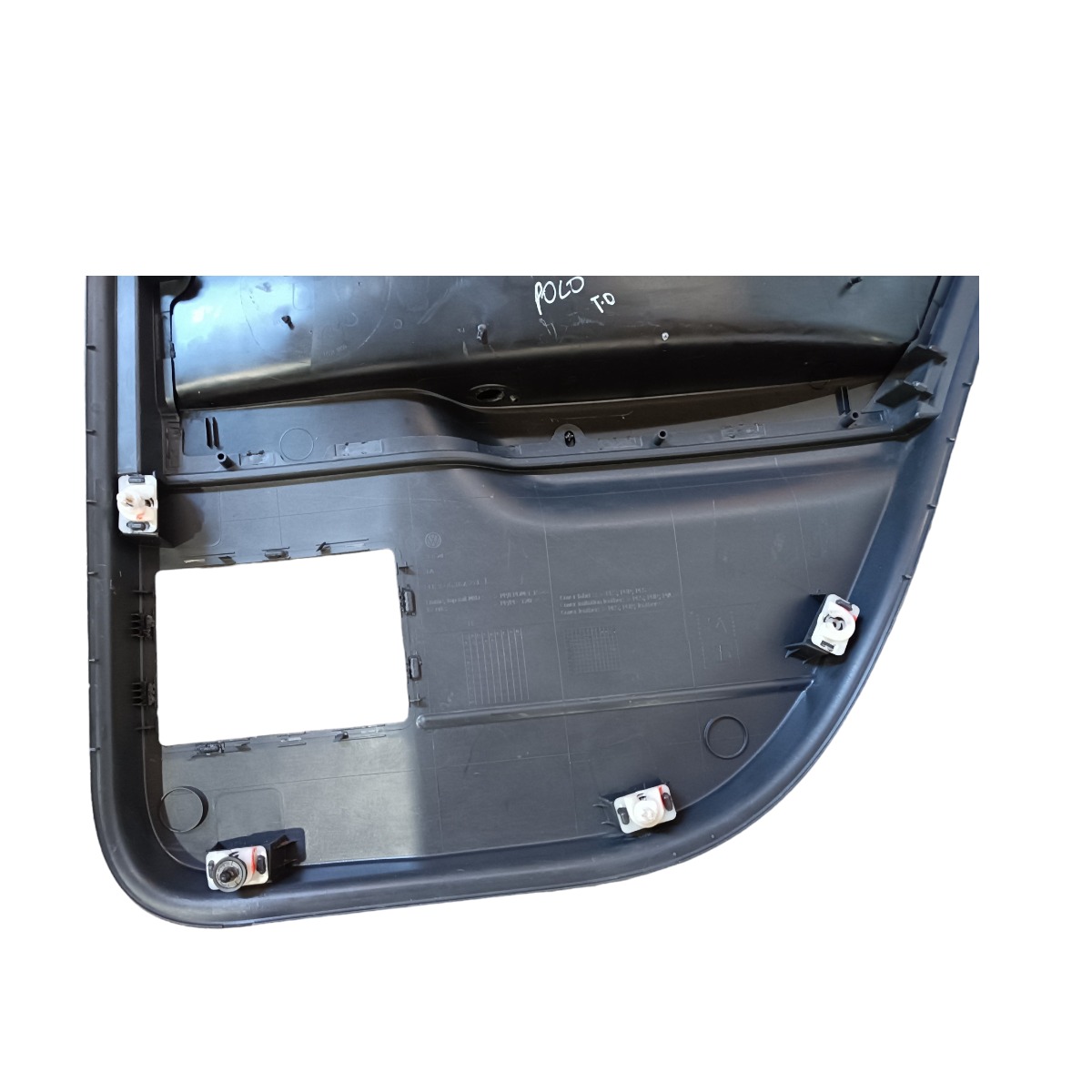 Forro Porta Traseira Direita Vw Polo 1.6 2002 2003 2004 2005 5