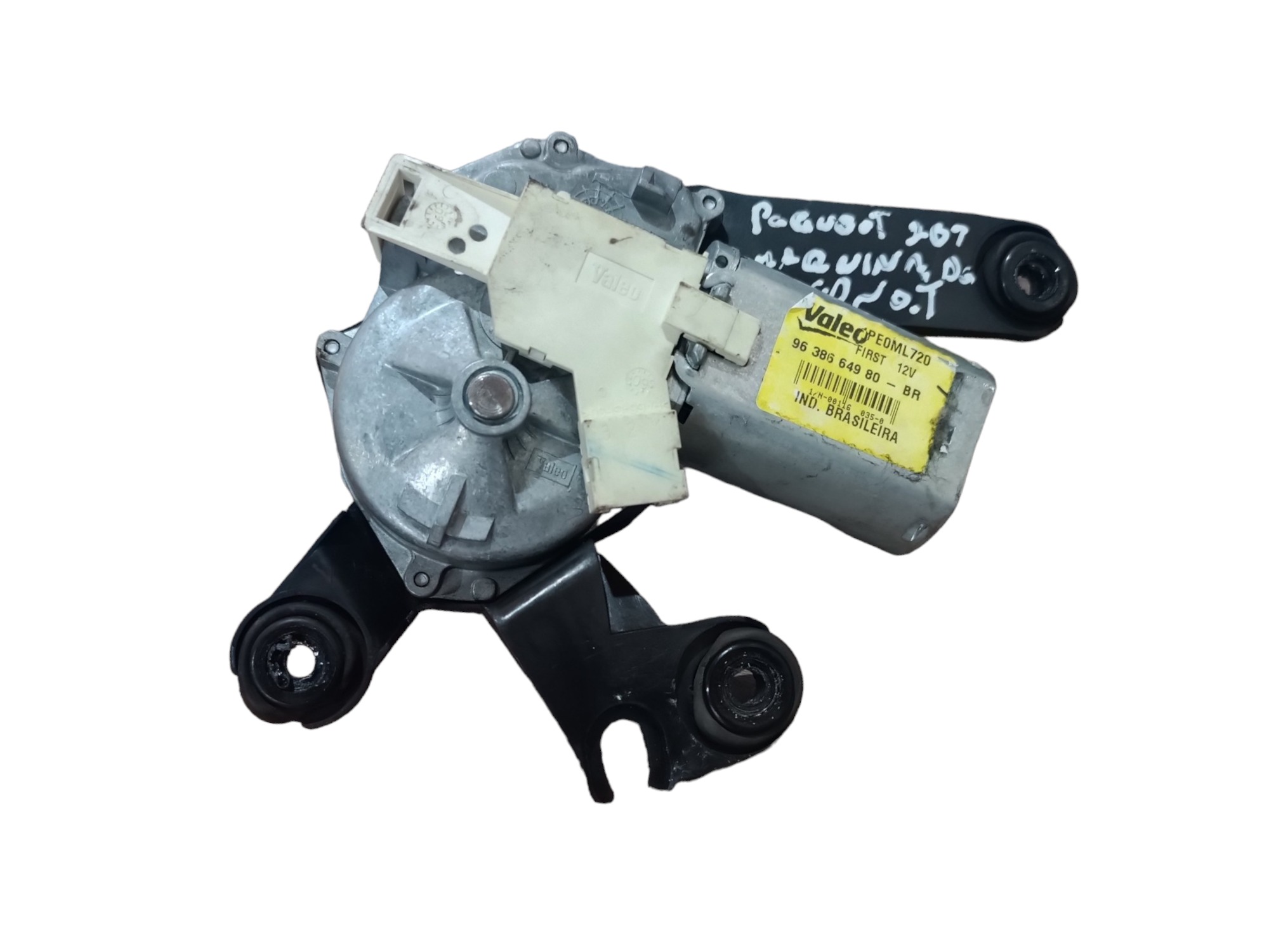 Motor Limpador Traseiro Peugeot 207 1.4 Flex 2007 2008 2009 9