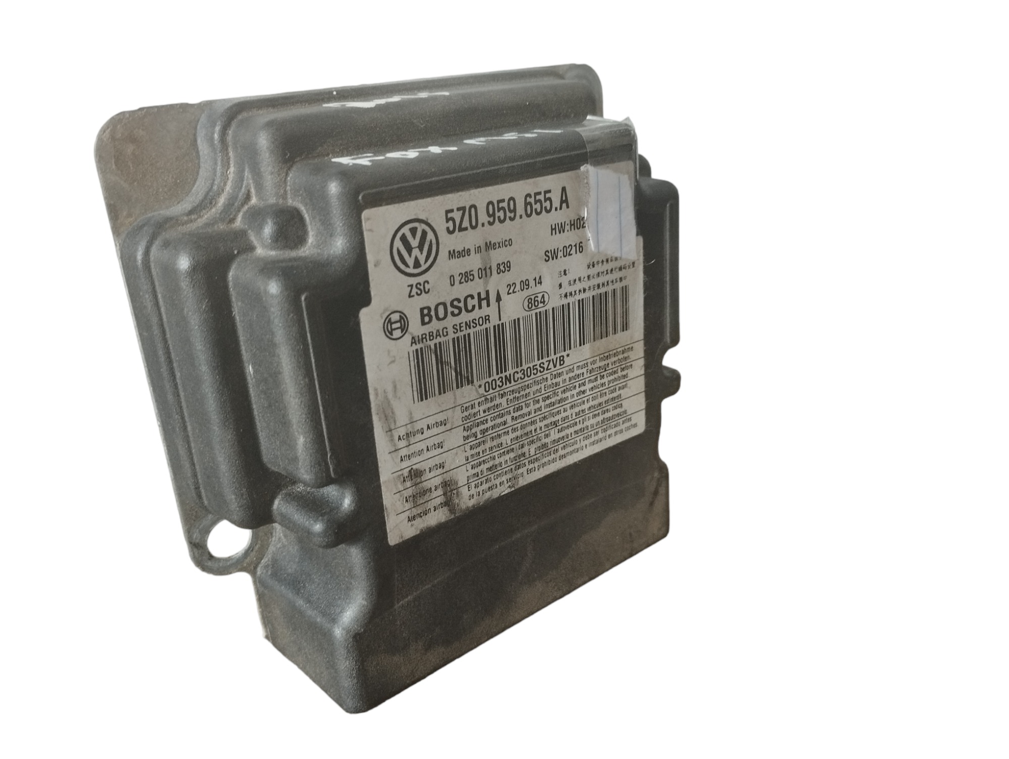 Módulo Fox Msi 1.6 16v 5z0959655a 2016 2017 2018 2019 8