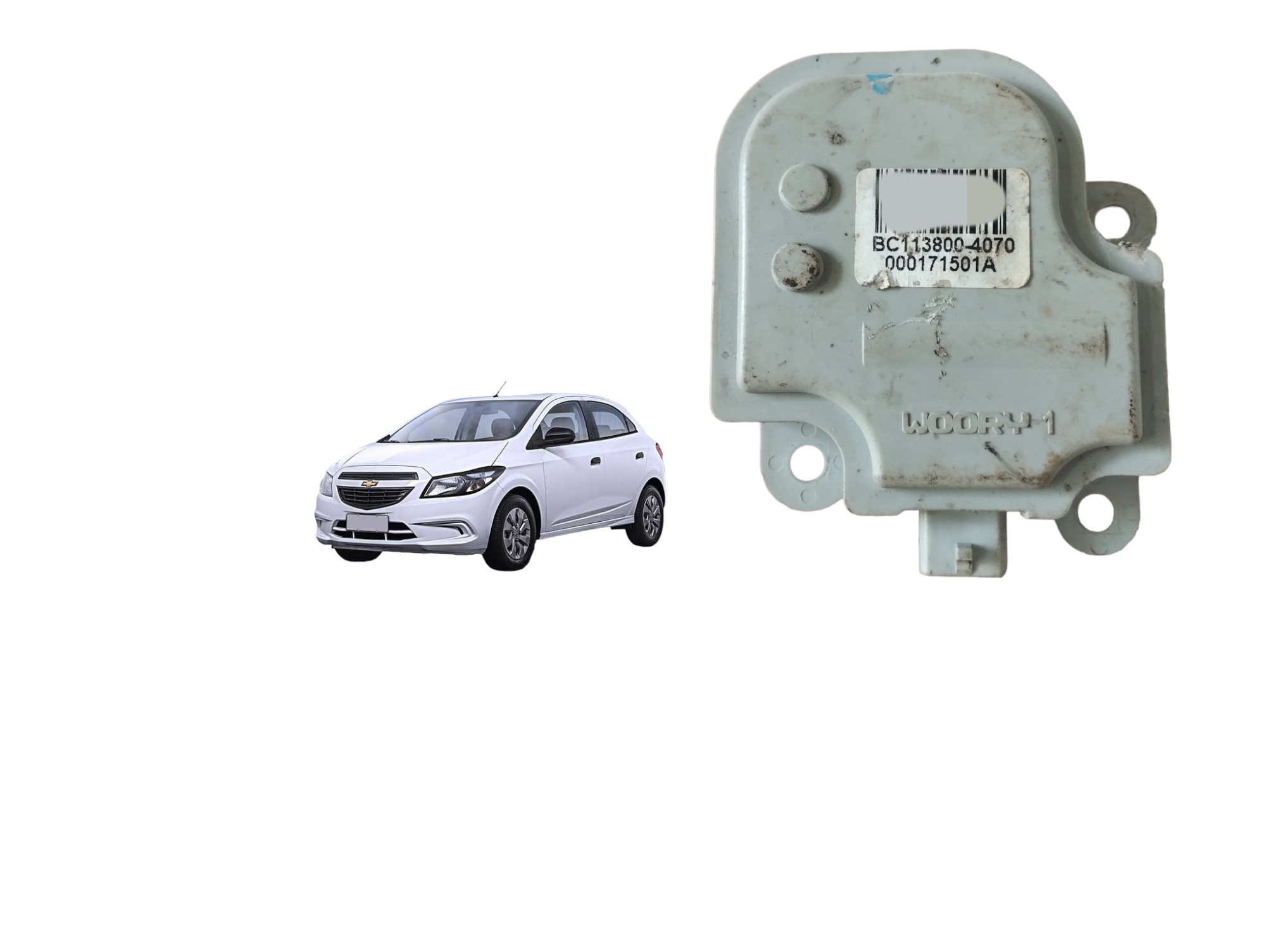 Atuador Caixa Ar Forçado Gm Ônix Joy 2017 2020 Bc113800-4070