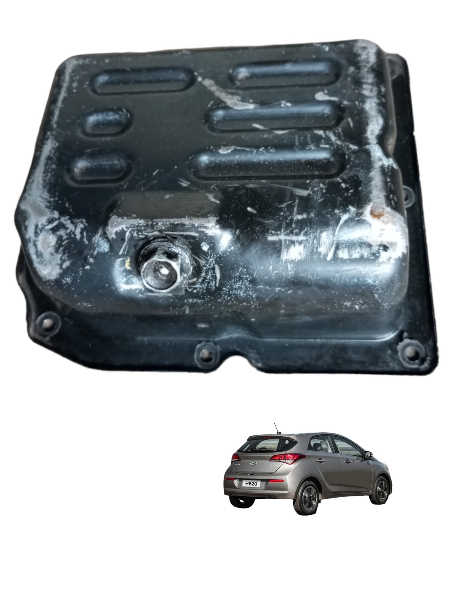 Cárter Óleo Motor Hyundai Hb20 1.0 3cc 2016 A 2019 215102b04