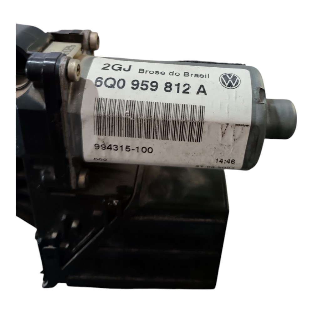 Motor Vidro Elétrico Traseira Direita Vw Polo 6q0959812a 1.0 6