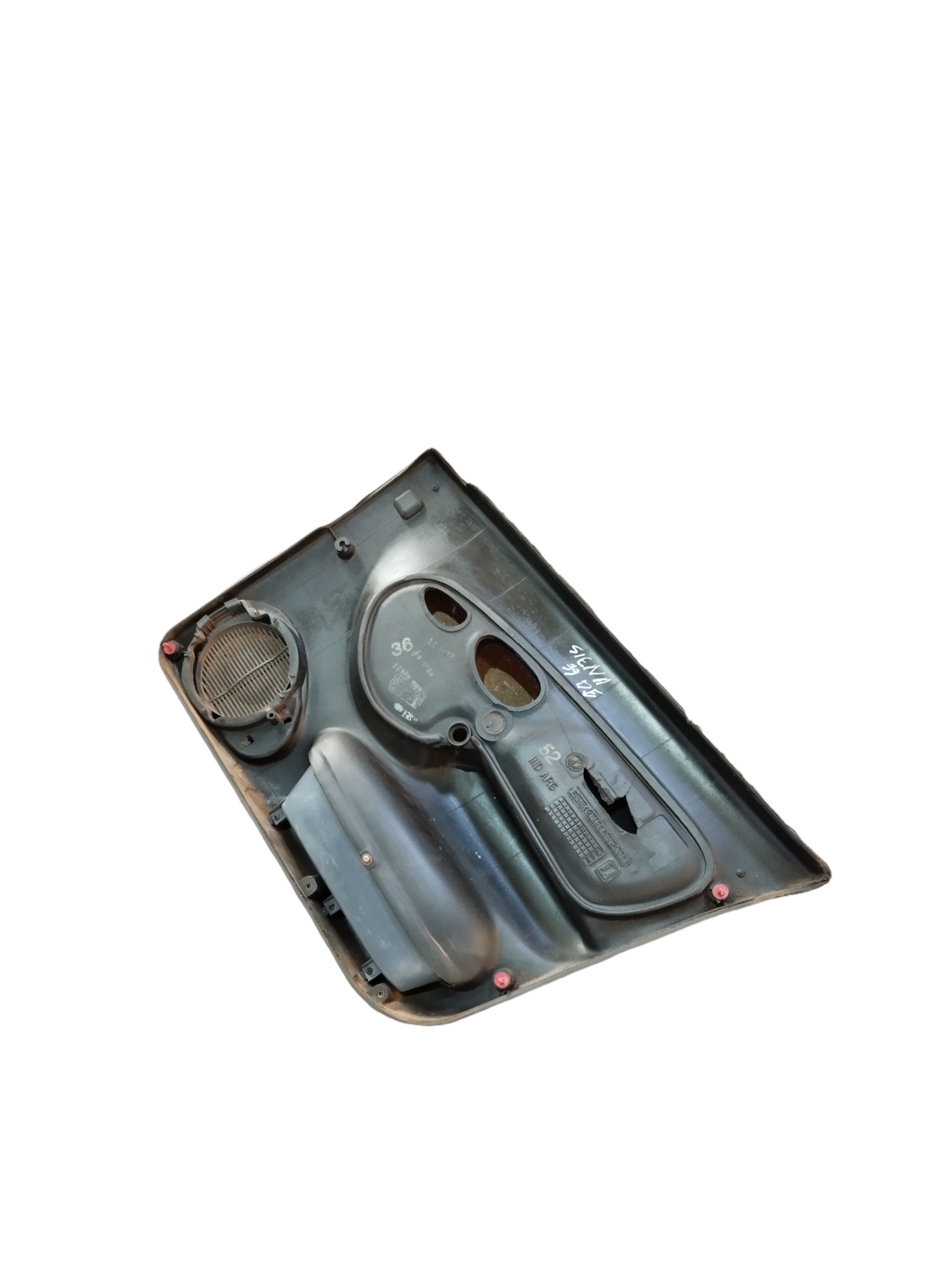 Forro De Porta Dianteira Esquerda Fiat Siena 1.0 1999  Cinza 3