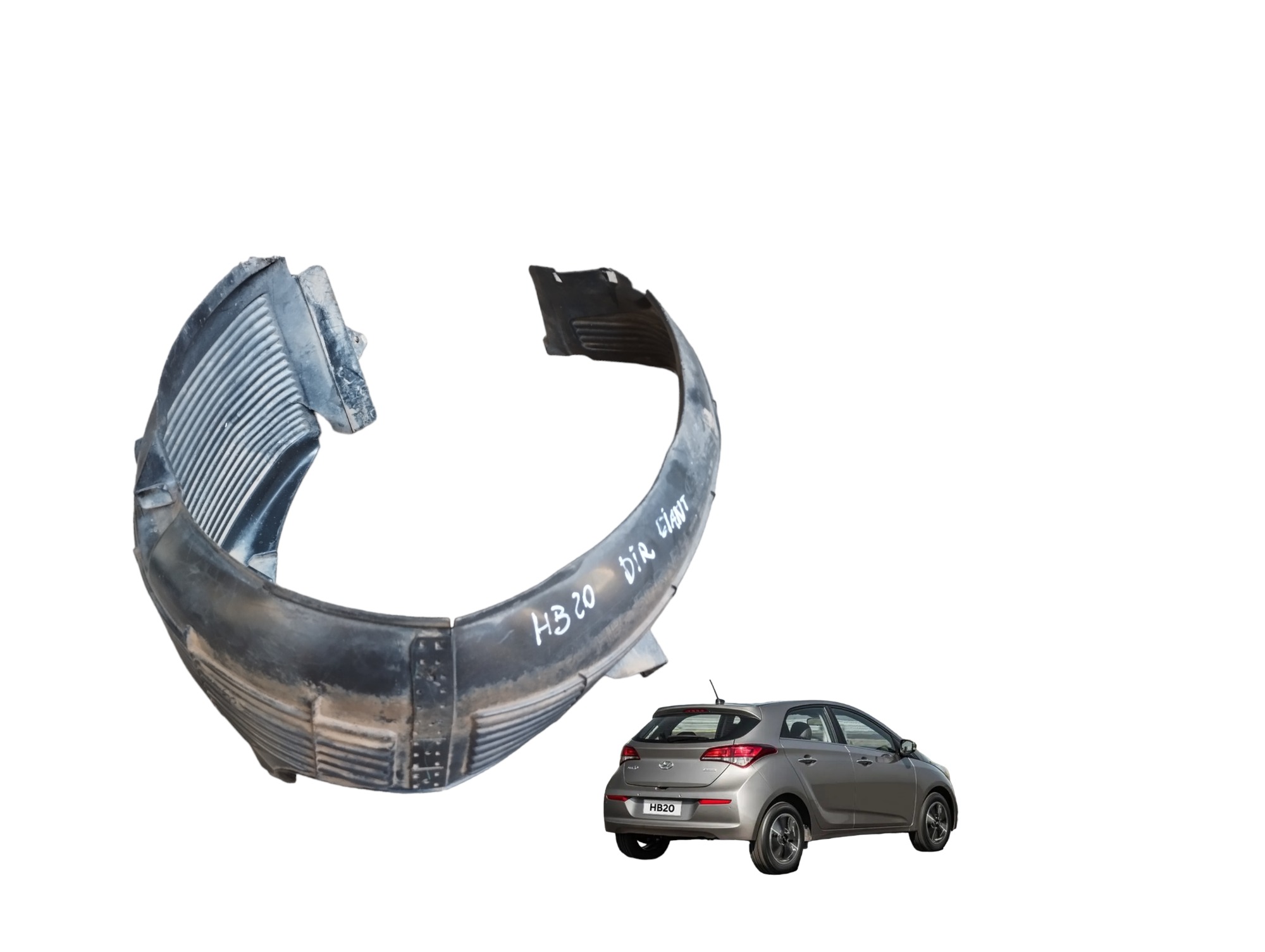 Parabarro Dianteiro Direito Hyundai Hb20 1.0 2016 868121s000 1
