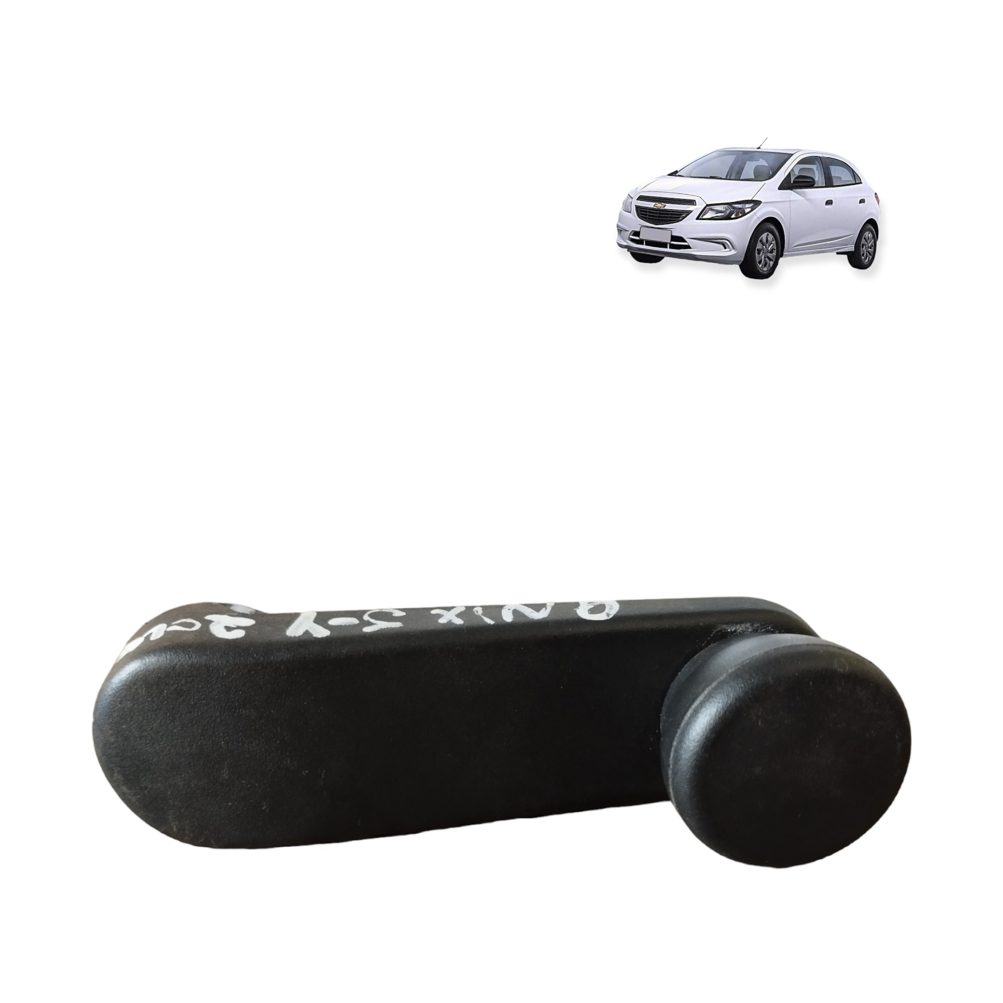 Manivela Vidro Traseiro Original Gm Onix Prisma 96301568 1