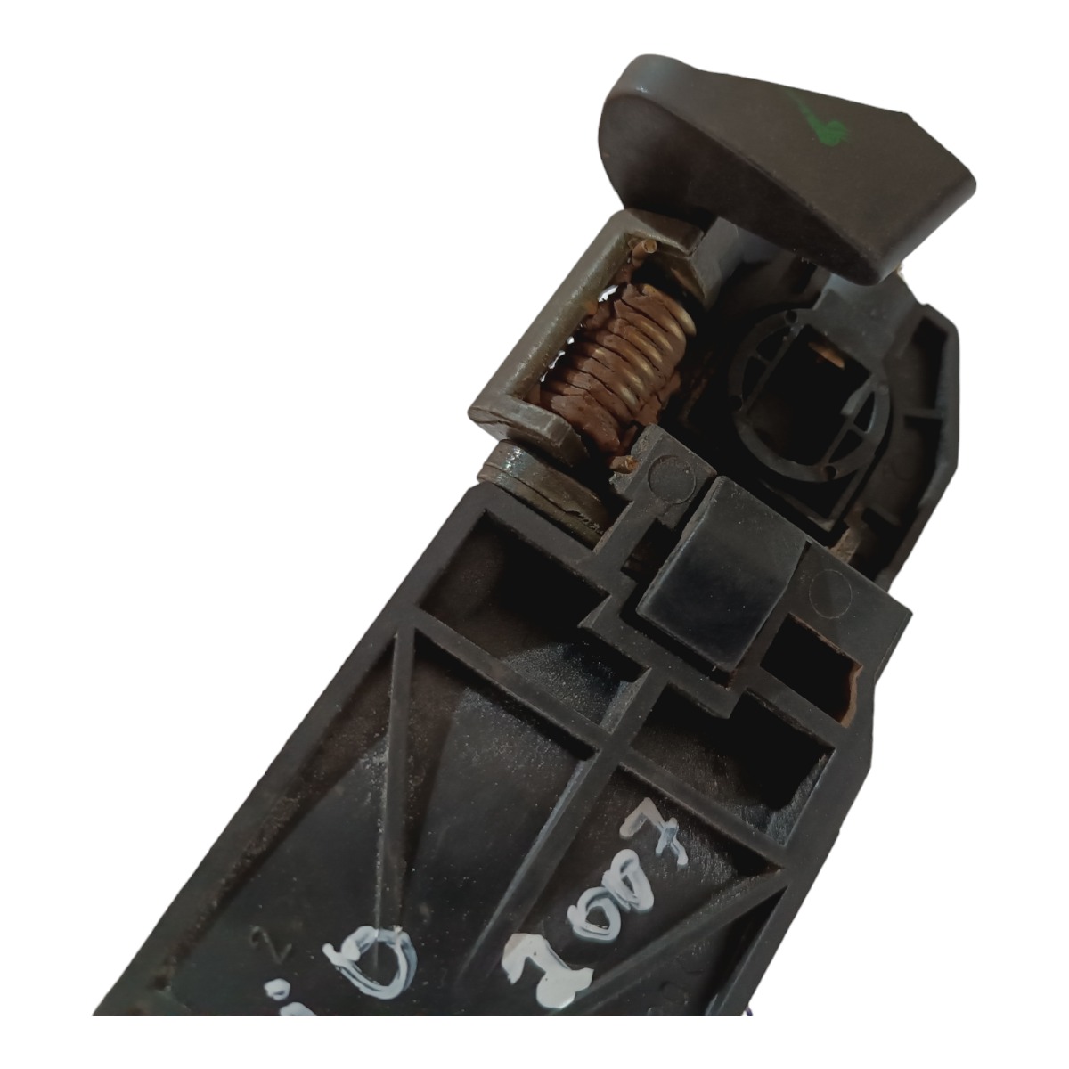 Maçaneta Externa Traseira Direita Fiat Palio 1.0  2005 2012 Preto Traseira 7