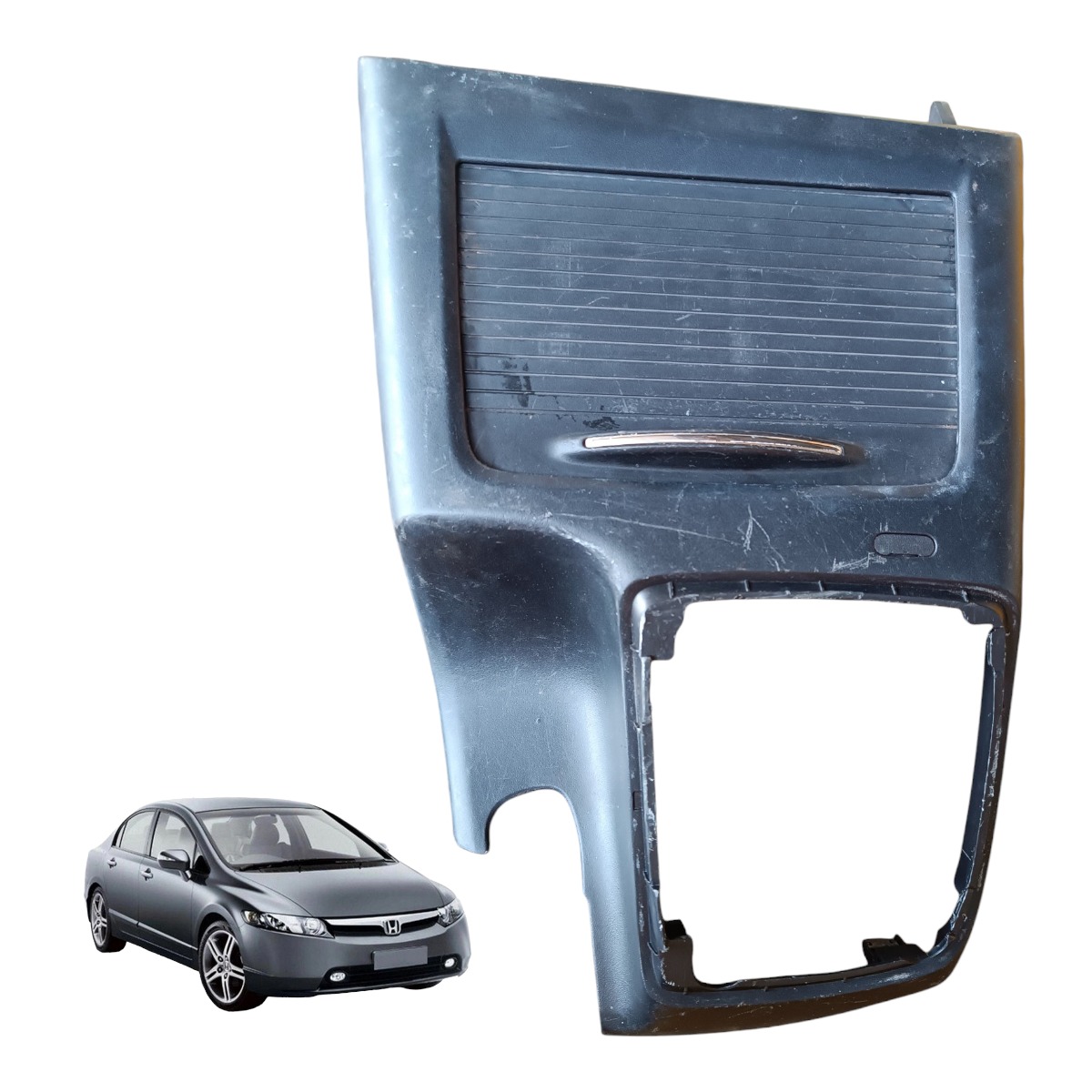 Moldura Central Porta Objetos Civic 1.8  2008 2012 854193 1