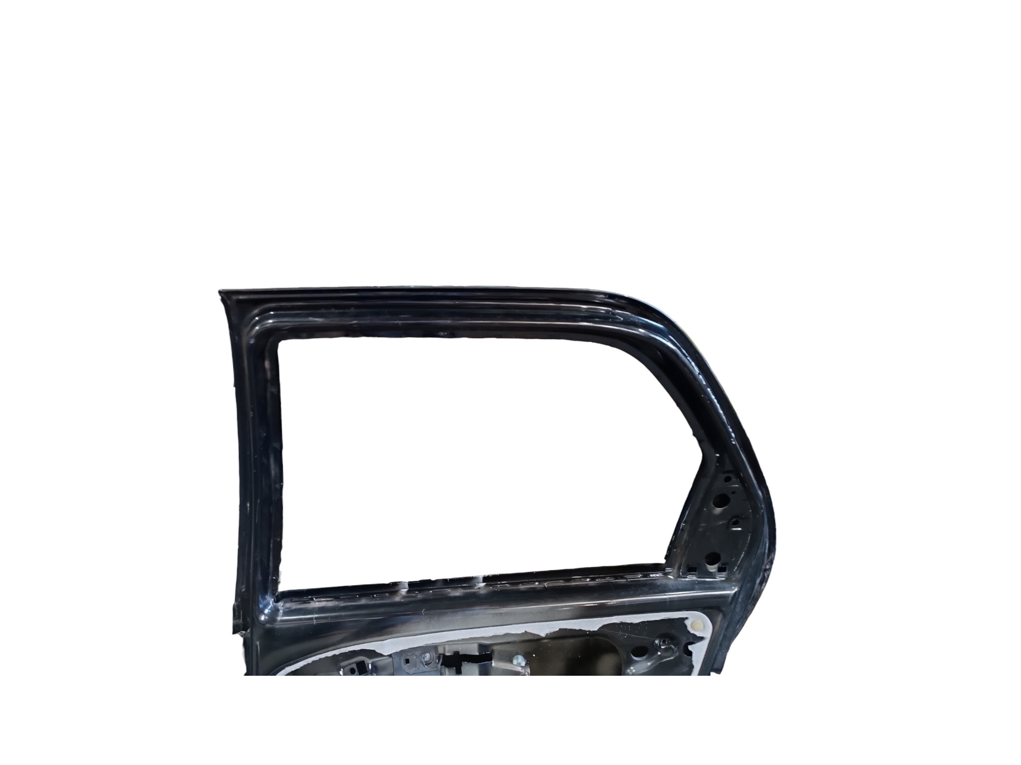 Porta Traseira Direita Fiat Siena 2008 2009 2010 2011 2012 Traseira Direito Preto 5