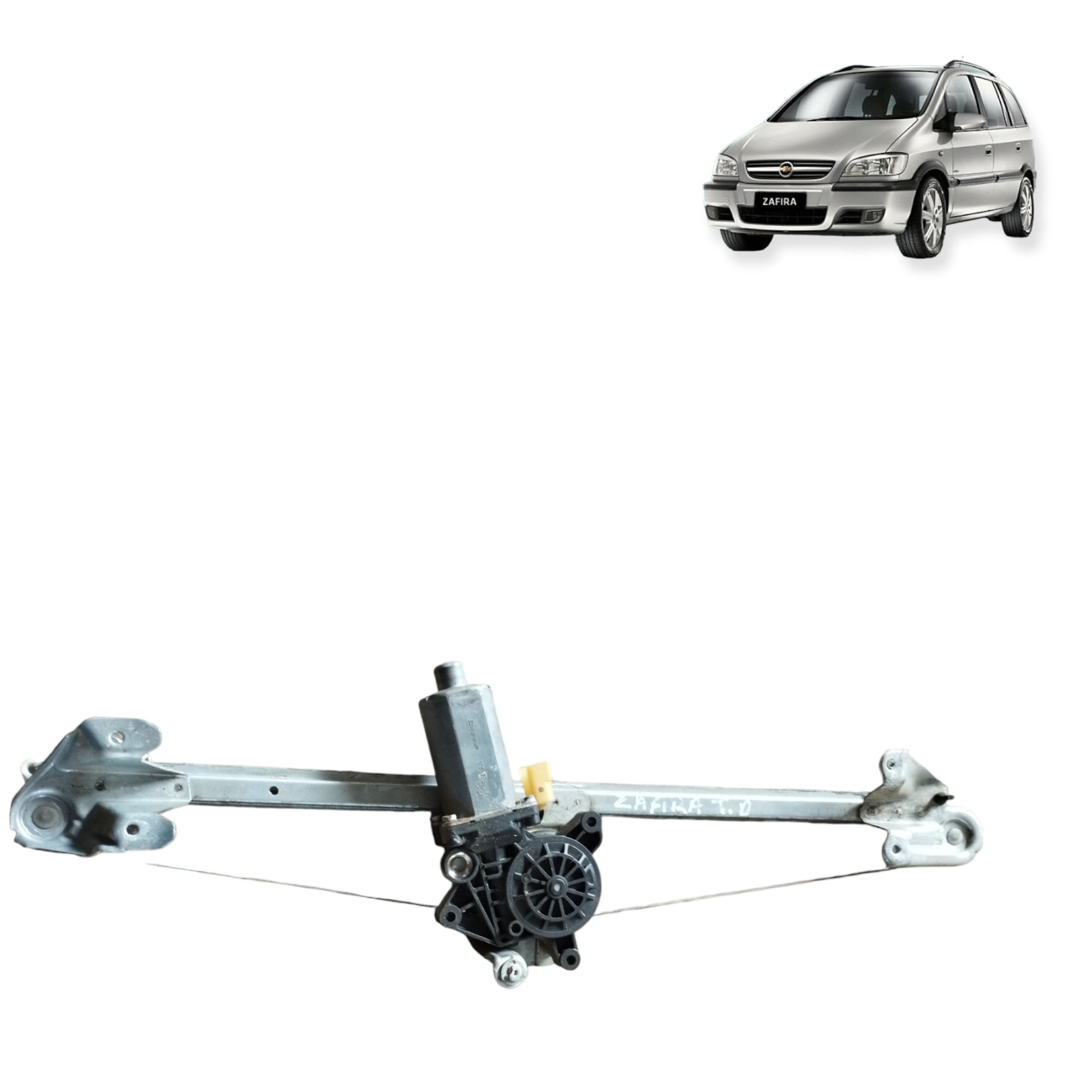 Maquina De Vidro Traseira Direita Zafira 2.0 Power Flex 2007 1