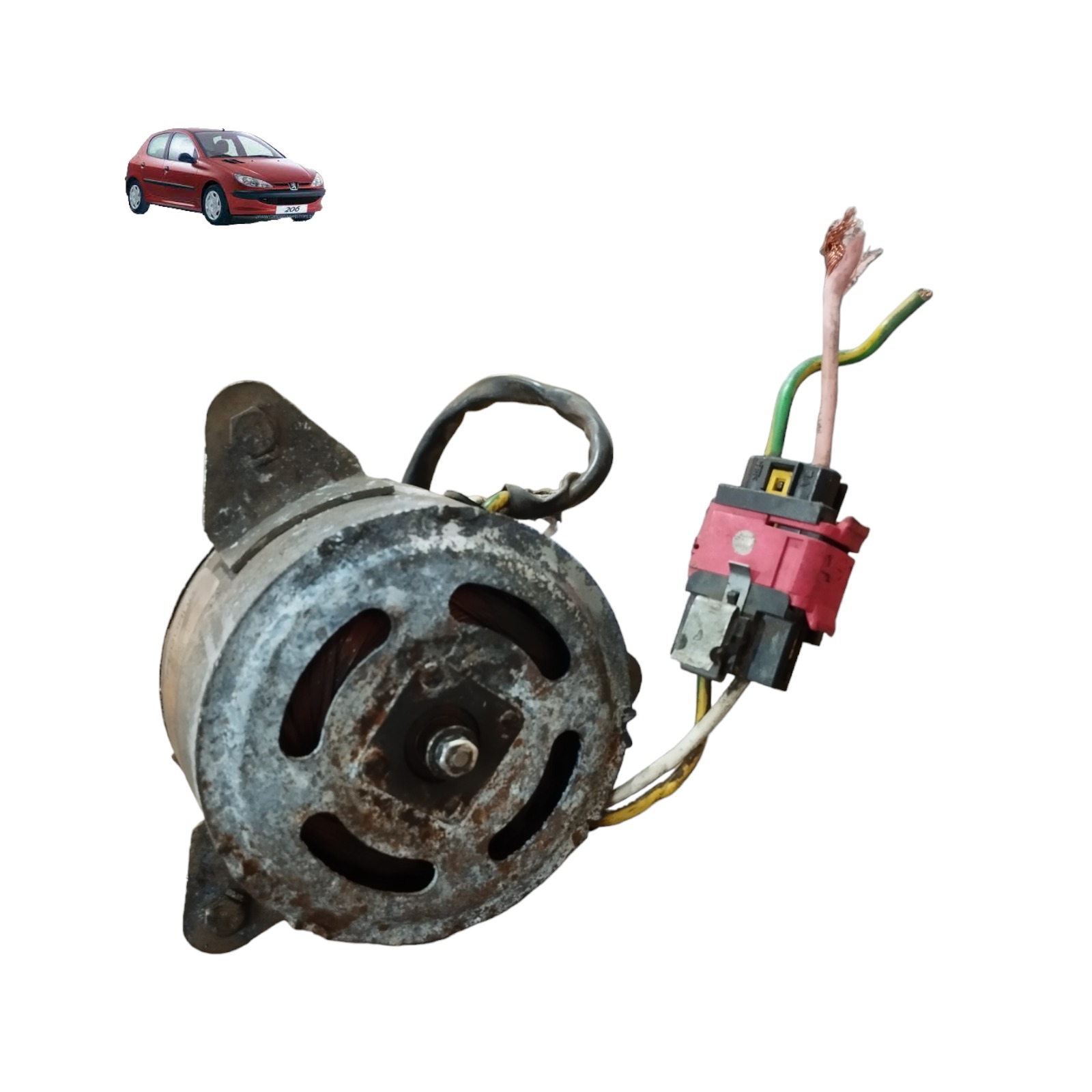 Motor Ventoinha Peugeot  206 1.4 8v 2000 2001 2002 2003 2004 1