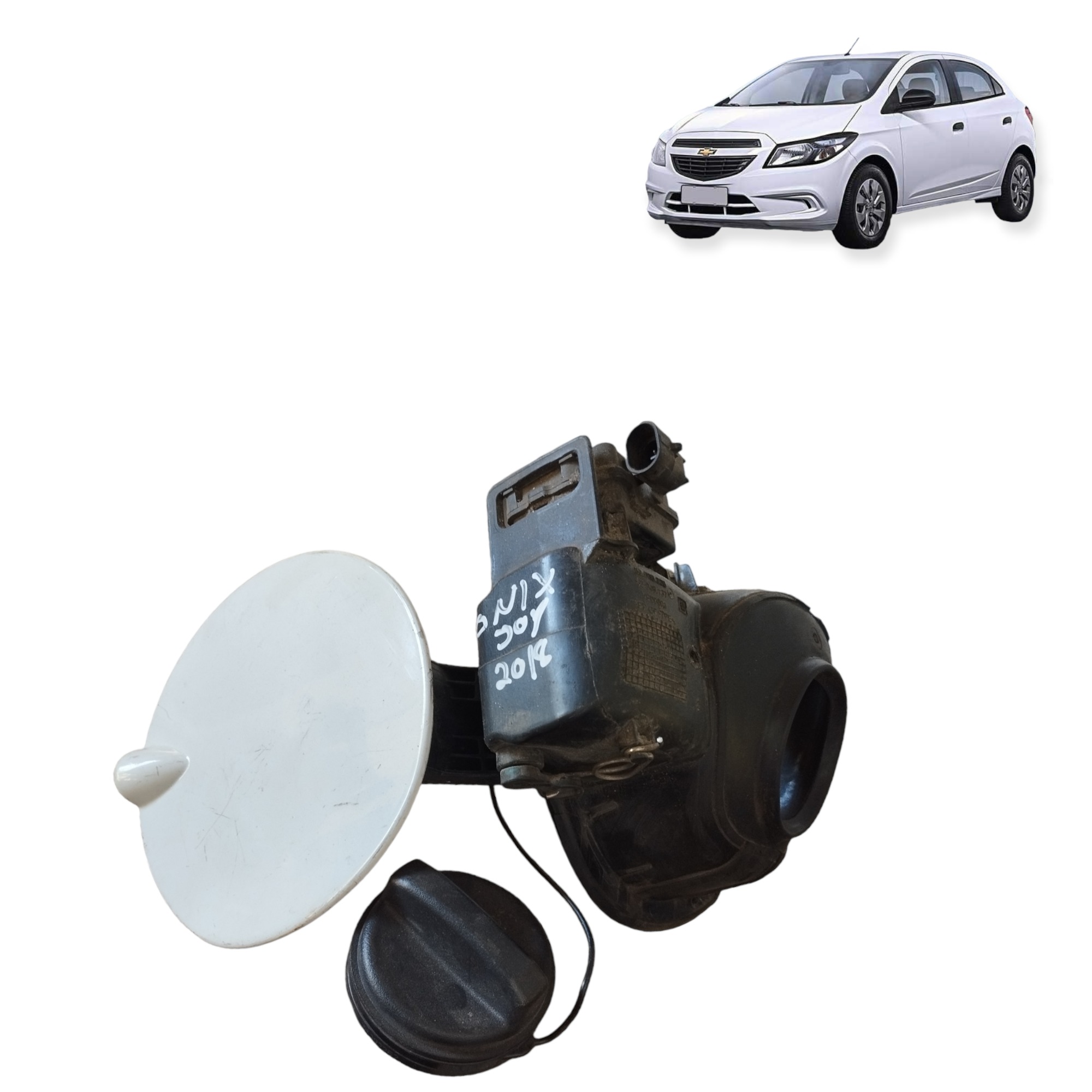 Portinhola Tanque Elétrica Onix  1.0 Cod 52049137 Completa 1