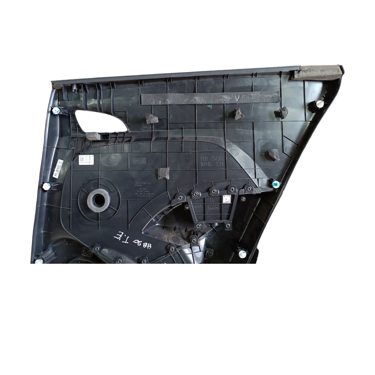 Forro Porta Traseiro Esquerdo Hyundai Hb20 2016 2017 2018  Preto 9