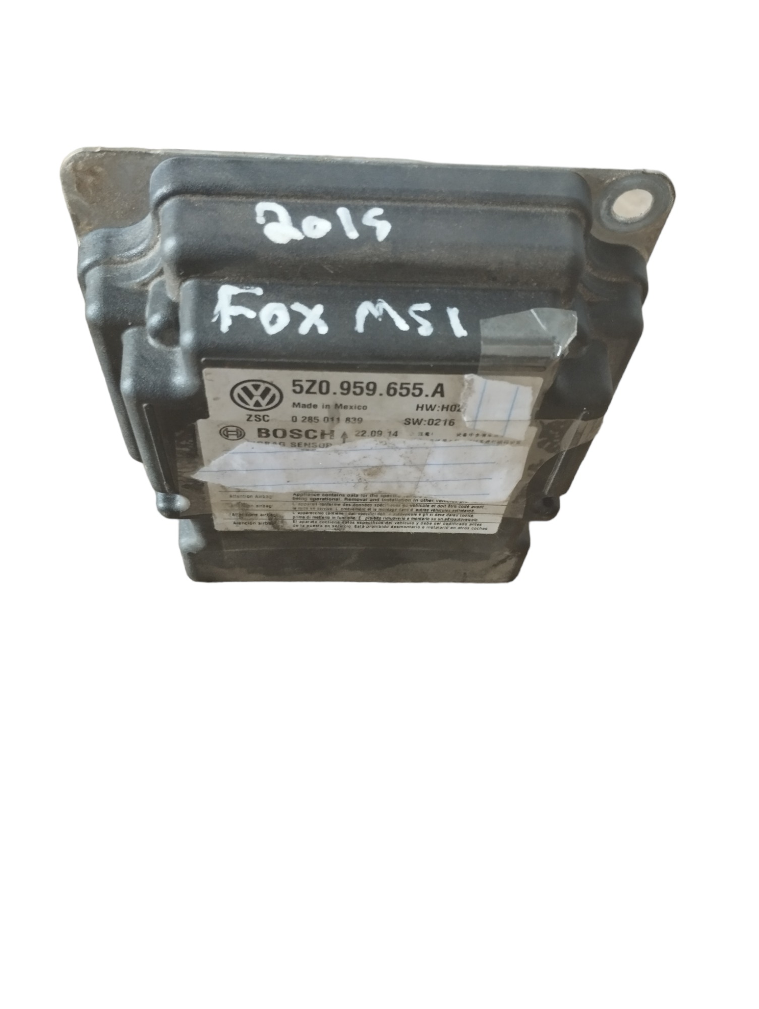 Módulo Fox Msi 1.6 16v 5z0959655a 2016 2017 2018 2019 6
