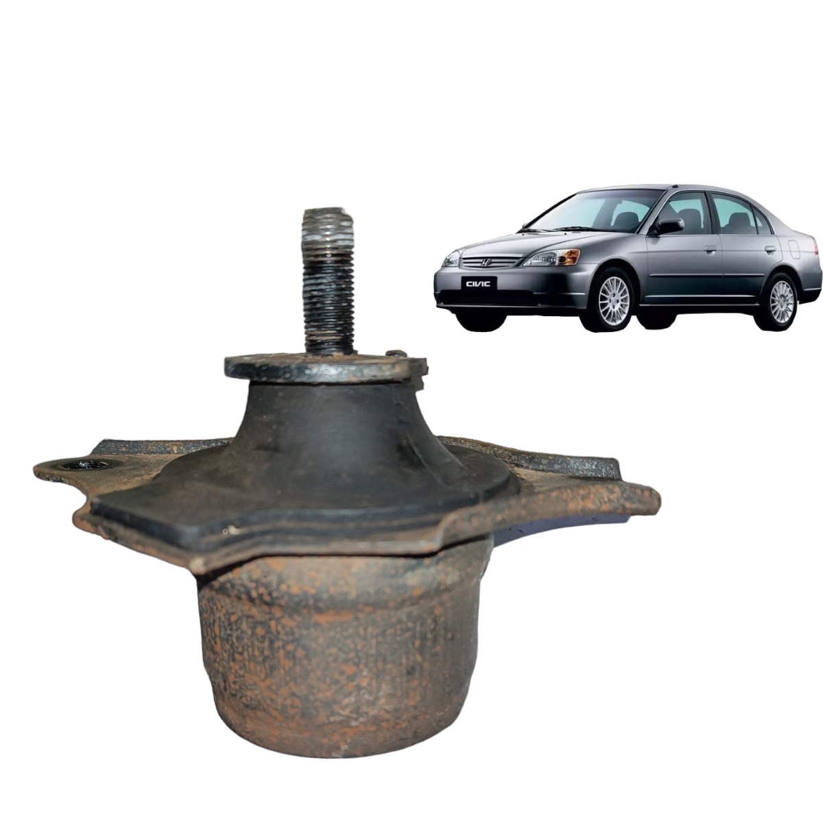 Coxim Dianteiro Esquerdo Honda Civic 1.7 2001 2002 2003 2004