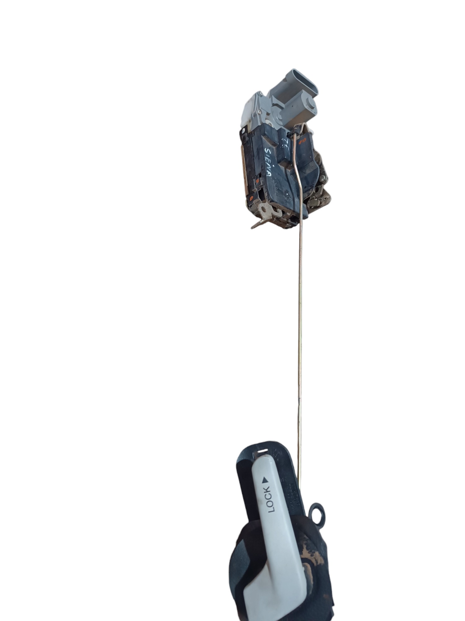 Fechadura Elétrica Traseira Esquerda Com Puxador Siena 2009 3