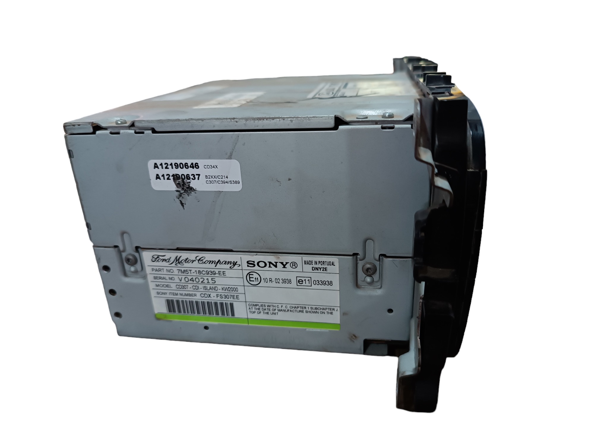 Radio Central Player Ford Focus 2.0 2009 2010 2011 2012 2013 7