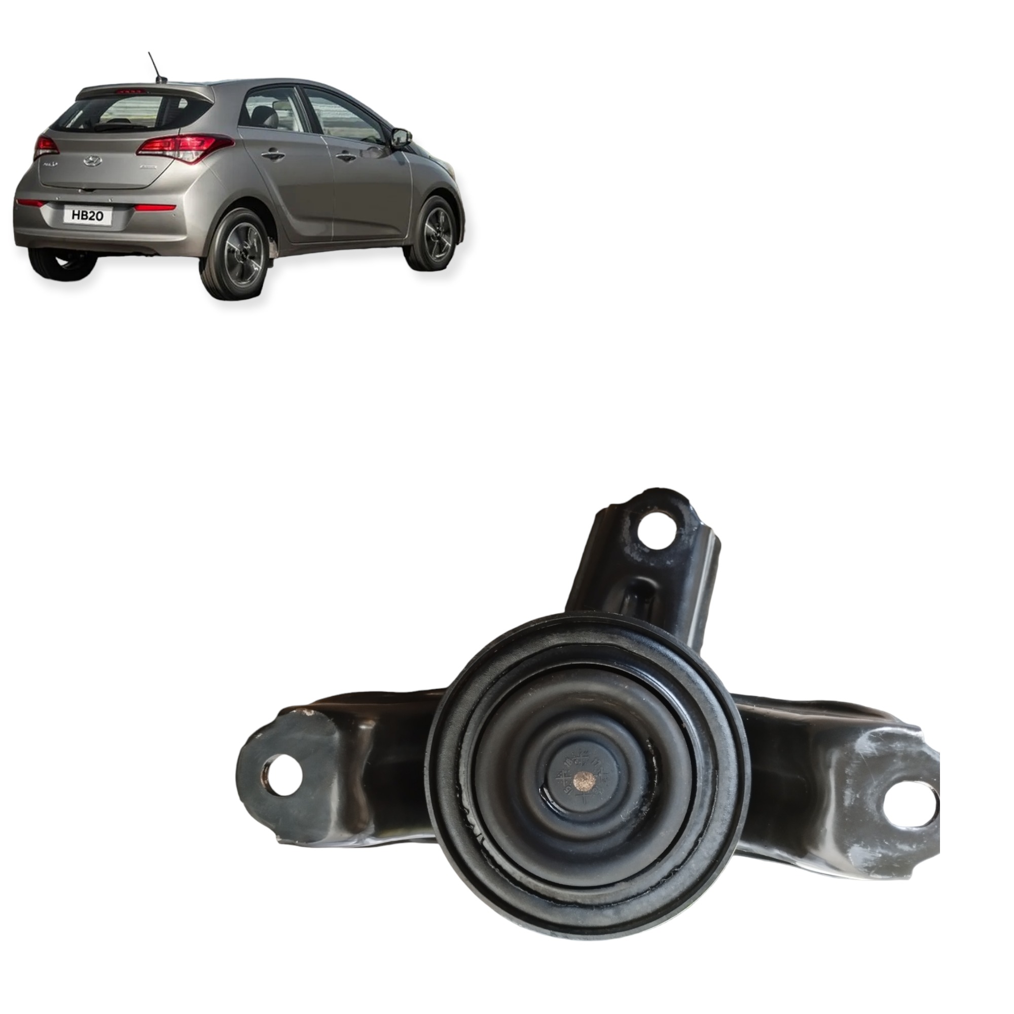 Coxim Motor Dianteiro Direito Hidráulico  Hb20 2011 A 2019