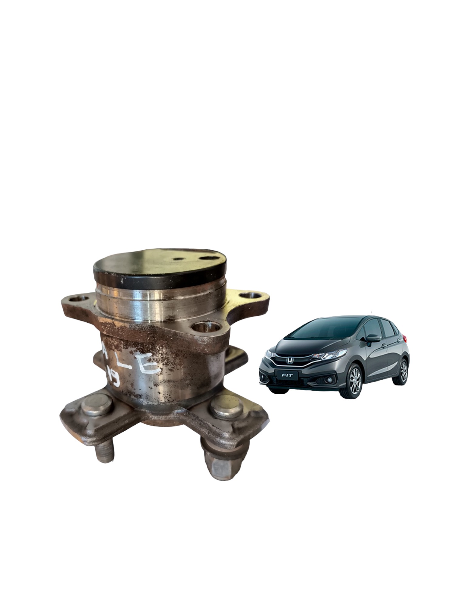 Cubo Roda Traseiro Esquerdo Abs Honda Fit 1.5  2014 2021
