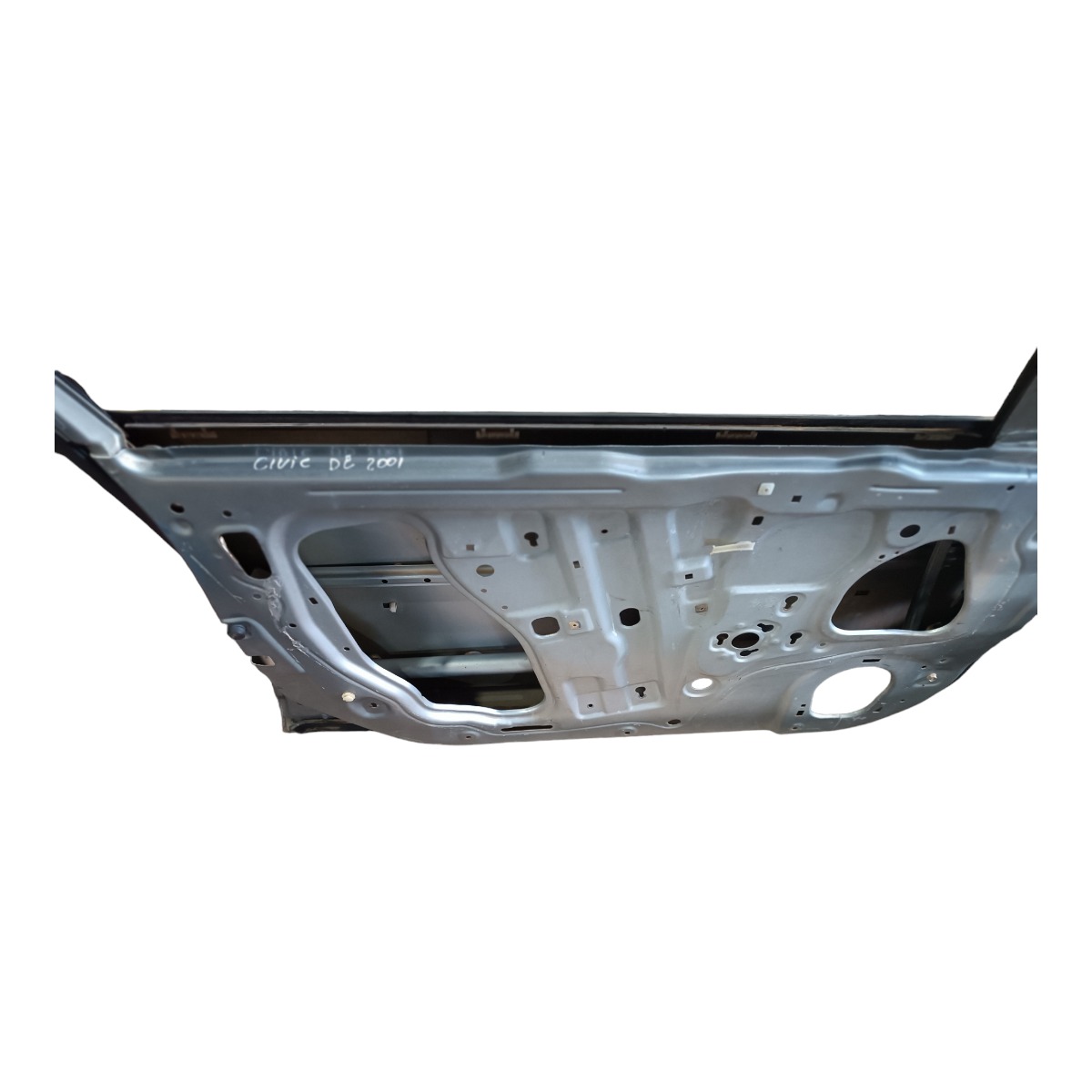 Porta Dianteira Esquerda Honda Civic 1.7 2001 2002 2003 2004 Dianteira Esquerdo Cinza 5