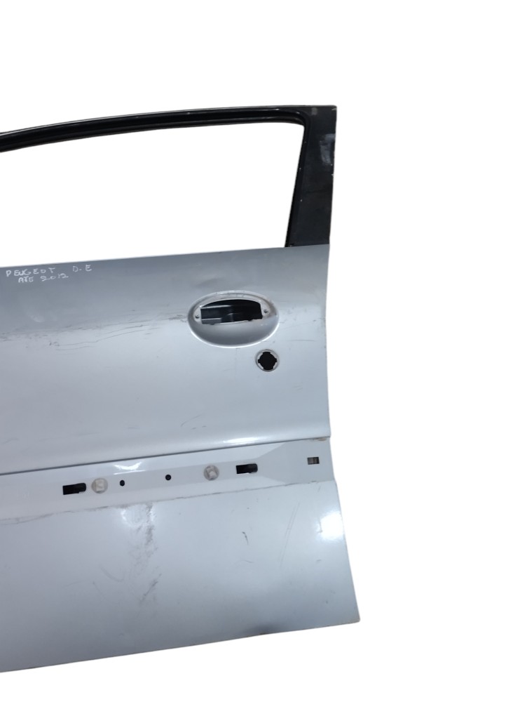 Porta Dianteira Esquerda Peugeot 207 2001 2002 2003 2004  Dianteira Esquerdo Prata 7