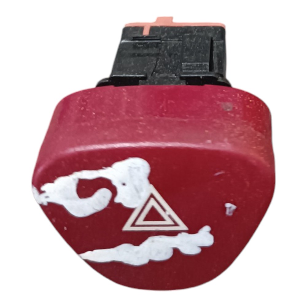 Botão Pisca Alerta Painel Citroen C3 96405776k 2008 2010  Vermelho 3