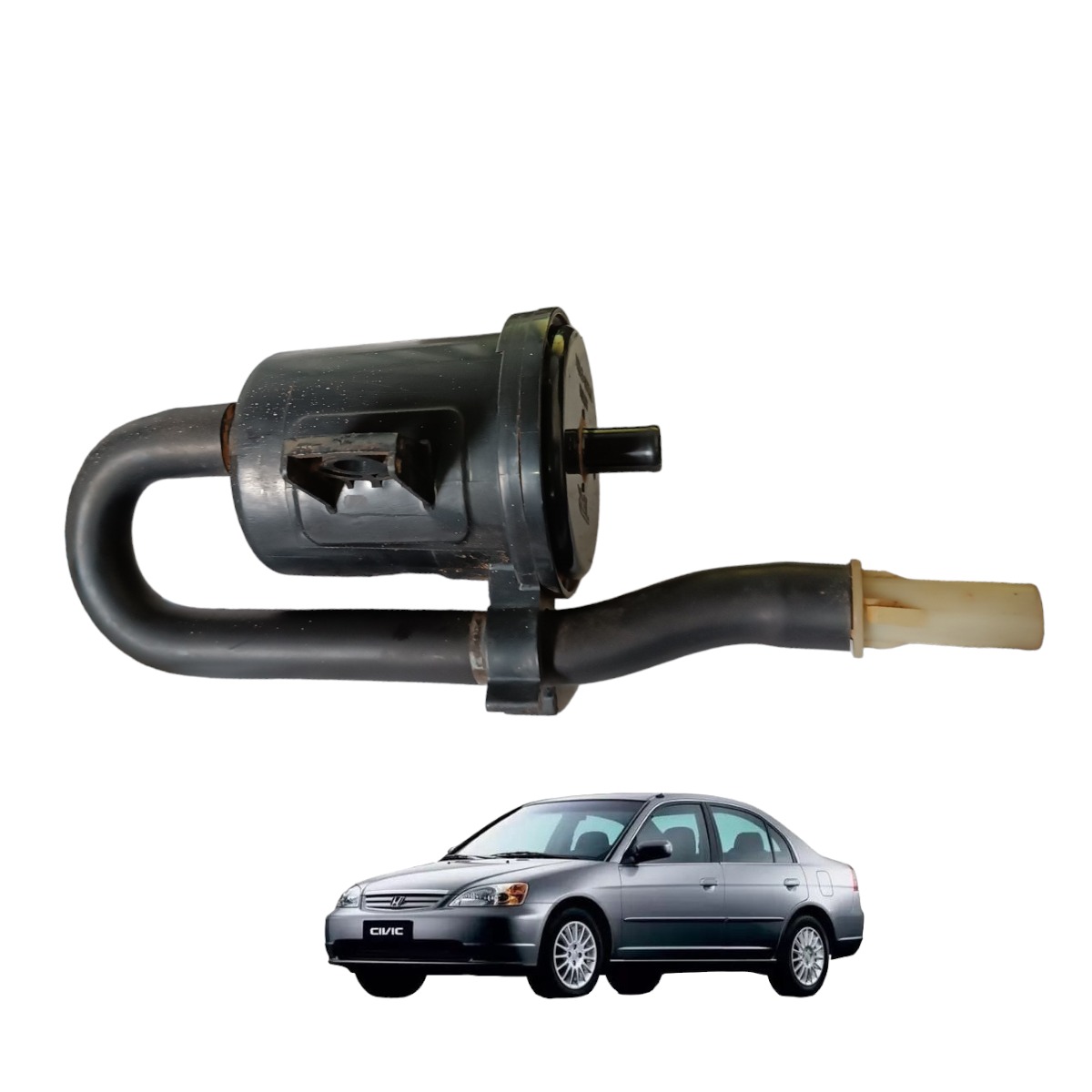 Válvula  Canister Honda Civic 1.8 2007 2012 Pa66 Epdm 1