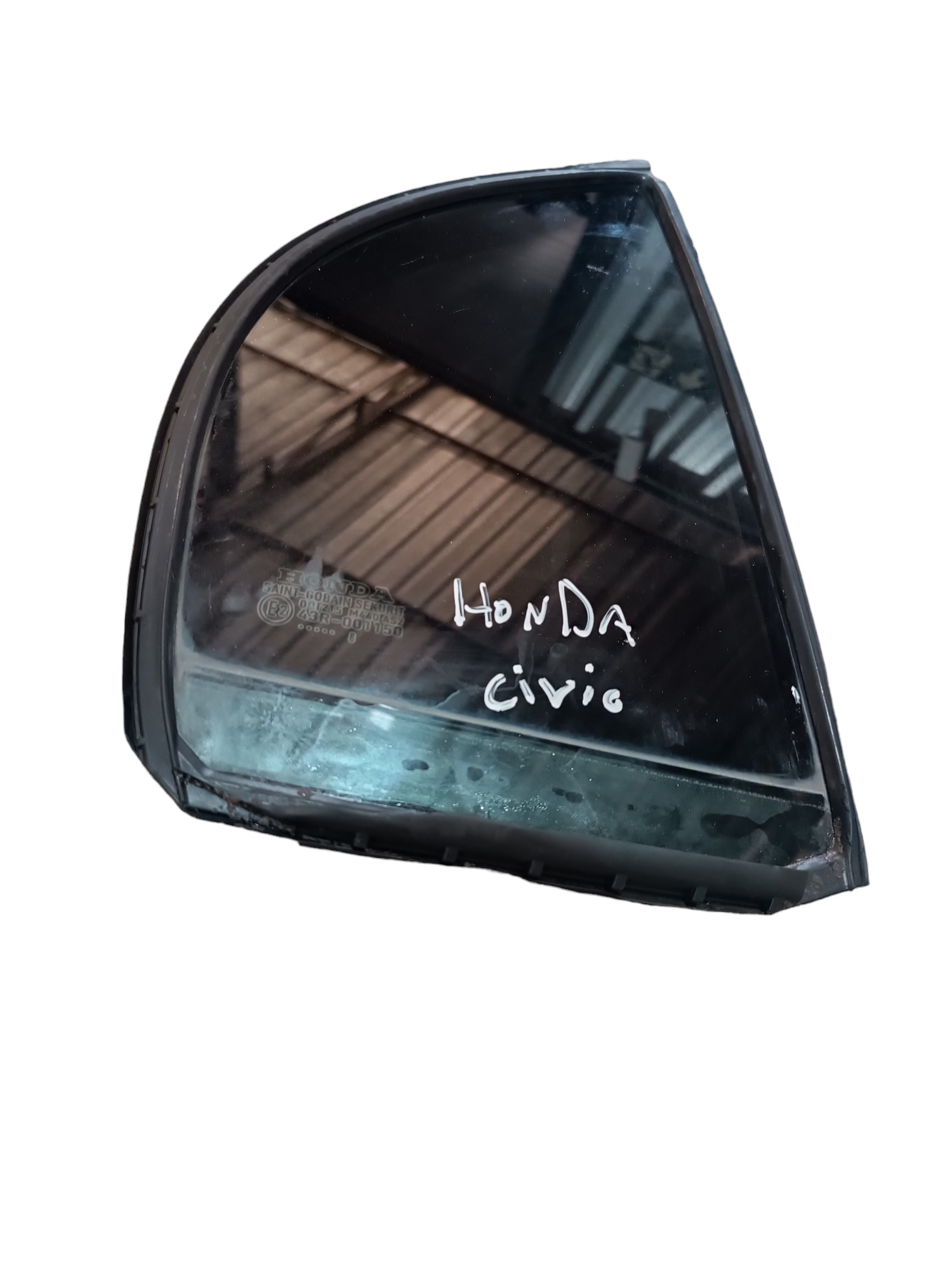 Vidro Vigia Traseiro Direito Honda Civic 1.8 2008 2009 2010 2
