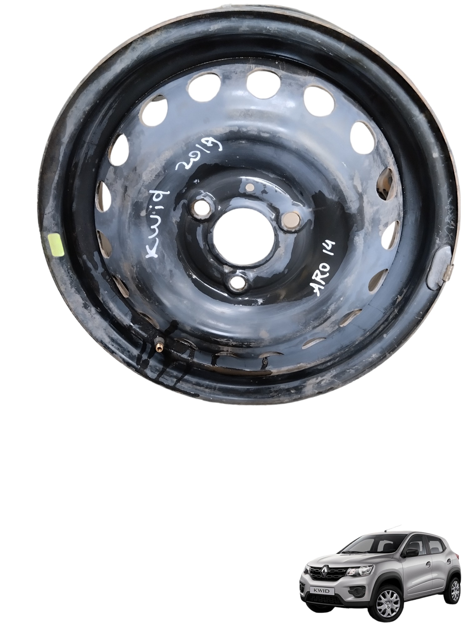 Roda Ferro 403002664r Aro 14 1.0 3cc Flex 2016 2017 2018